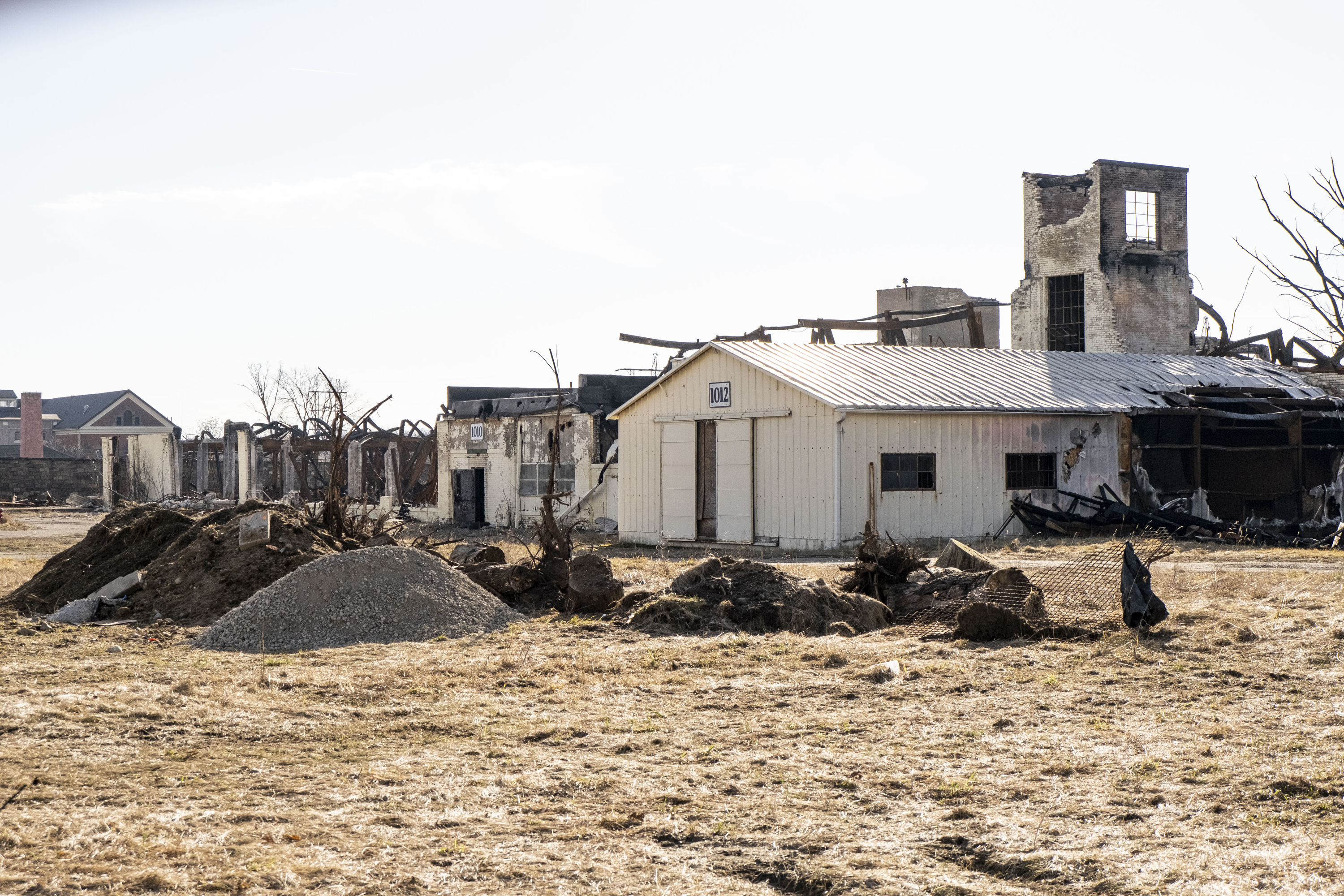 Ruins of Jackson factory fire six months later - mlive.com