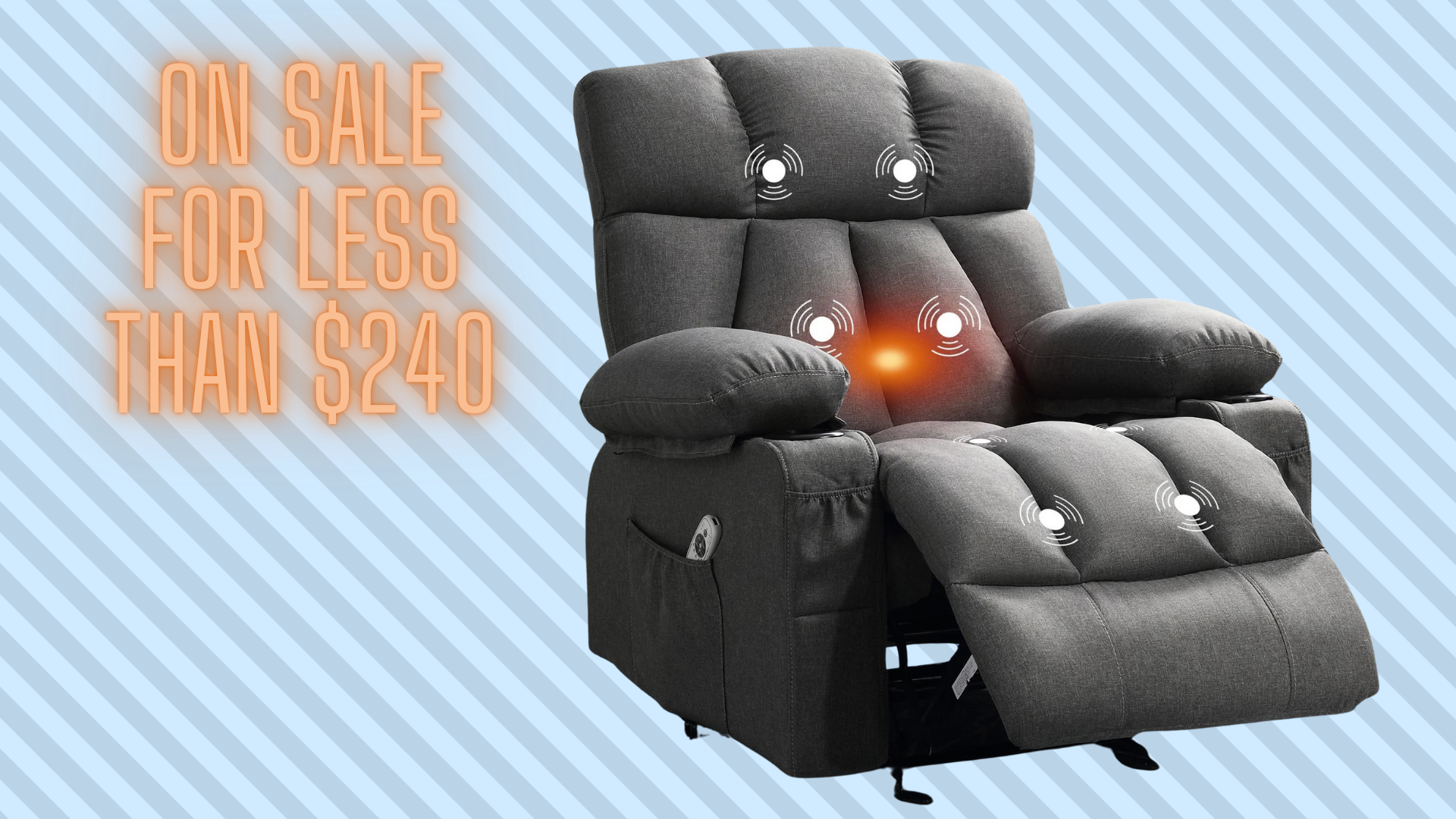 Massage Chair Walmart Leather Recliner Chair Electric Power Lift Recliner  Chair With Vibration Massage Heat