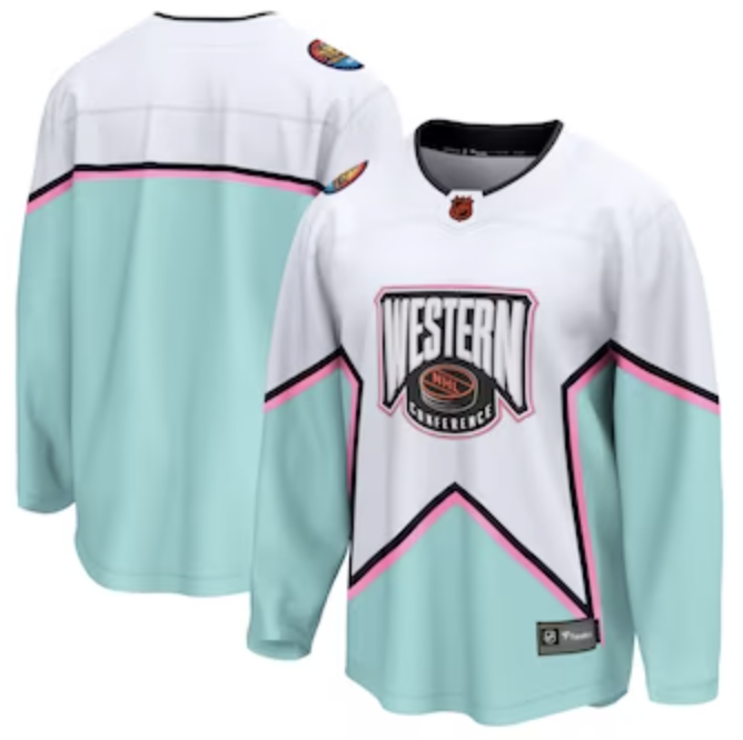 Fanatics Branded 2018 NHL All-Star Game Breakaway Jersey - Gray