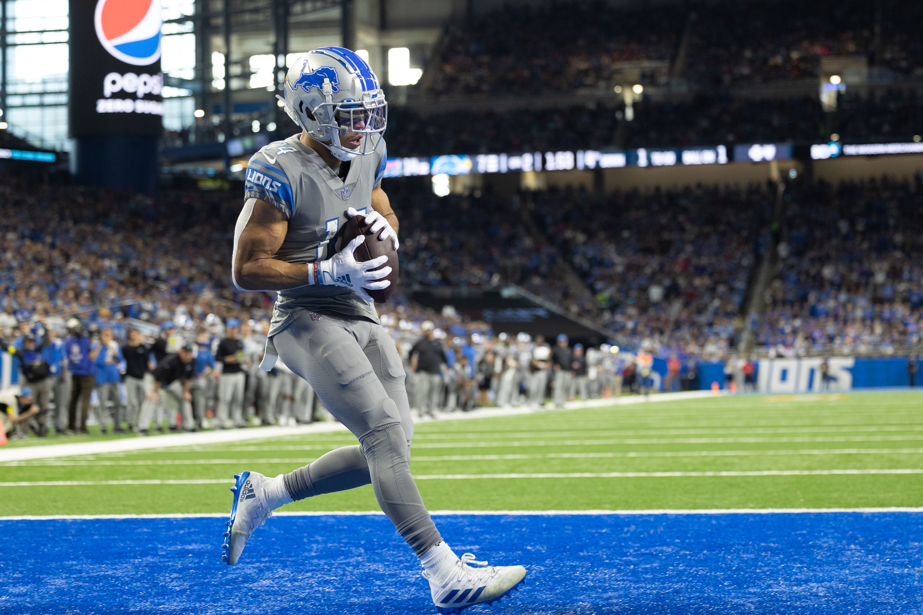 Amon-Ra St. Brown impressing in camp for Detroit Lions - On3