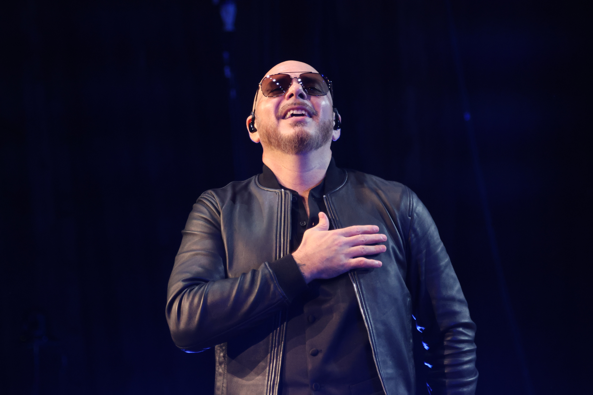 Pitbull's Can't Stop Us Now tour stopped at Blossom Music Center ...