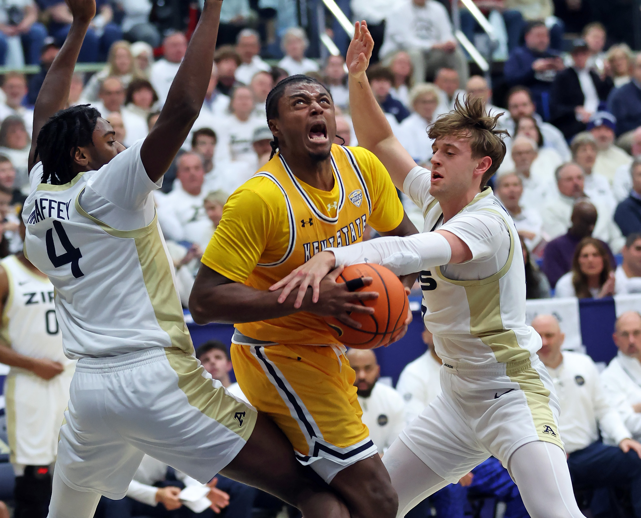 College basketball: Akron Zips vs. Kent State Golden Flashes, January ...