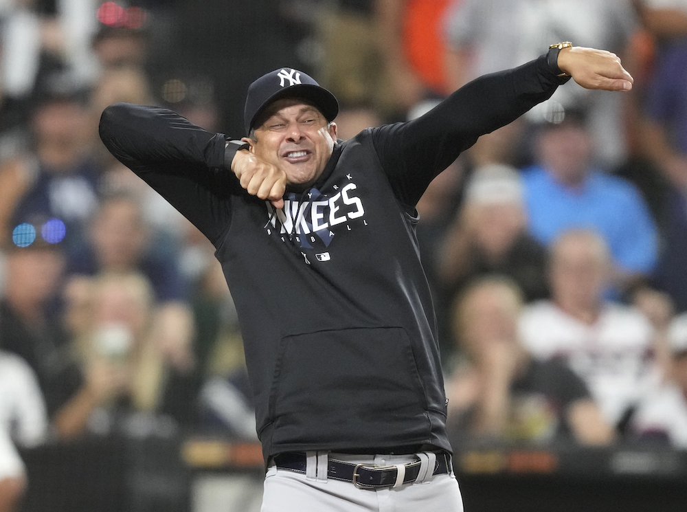 Aaron Boone after 2-1 loss vs. Athletics 