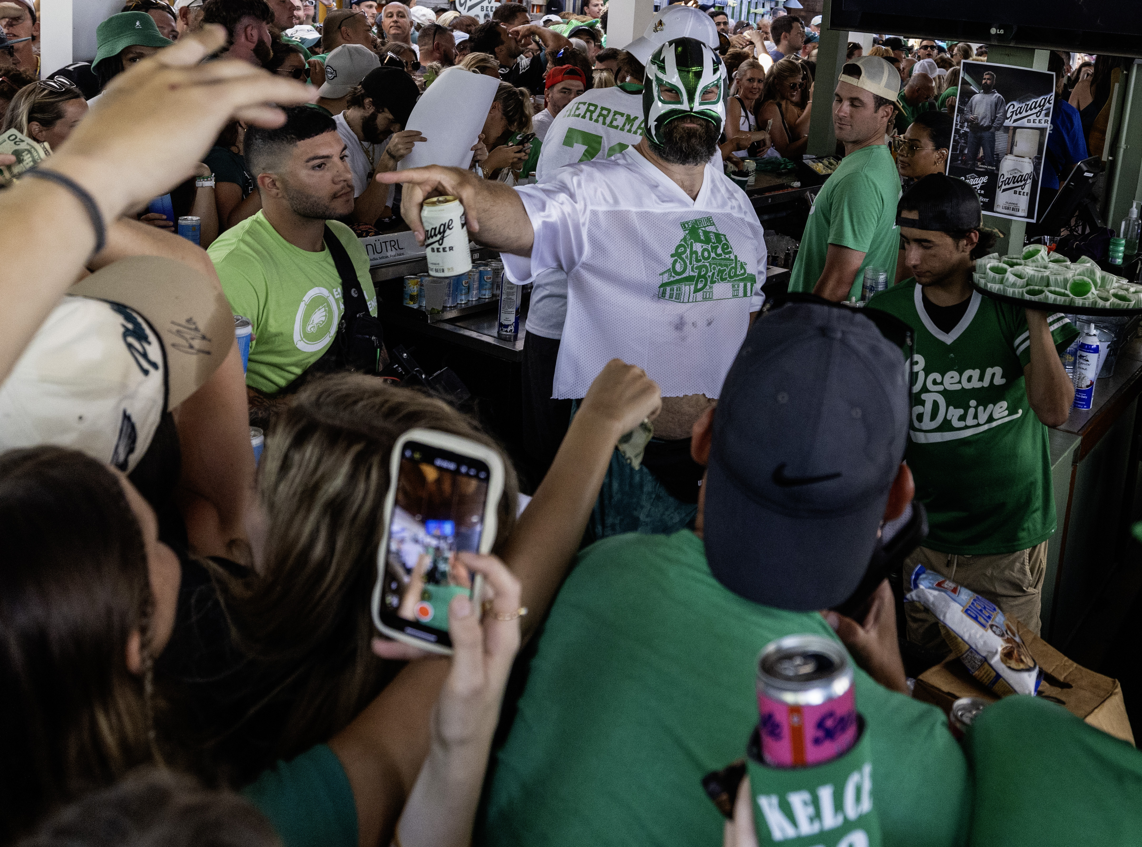 Jason Kelce 4th Annual Celebrity Bartender fundraiser at the Jersey Shore -  nj.com