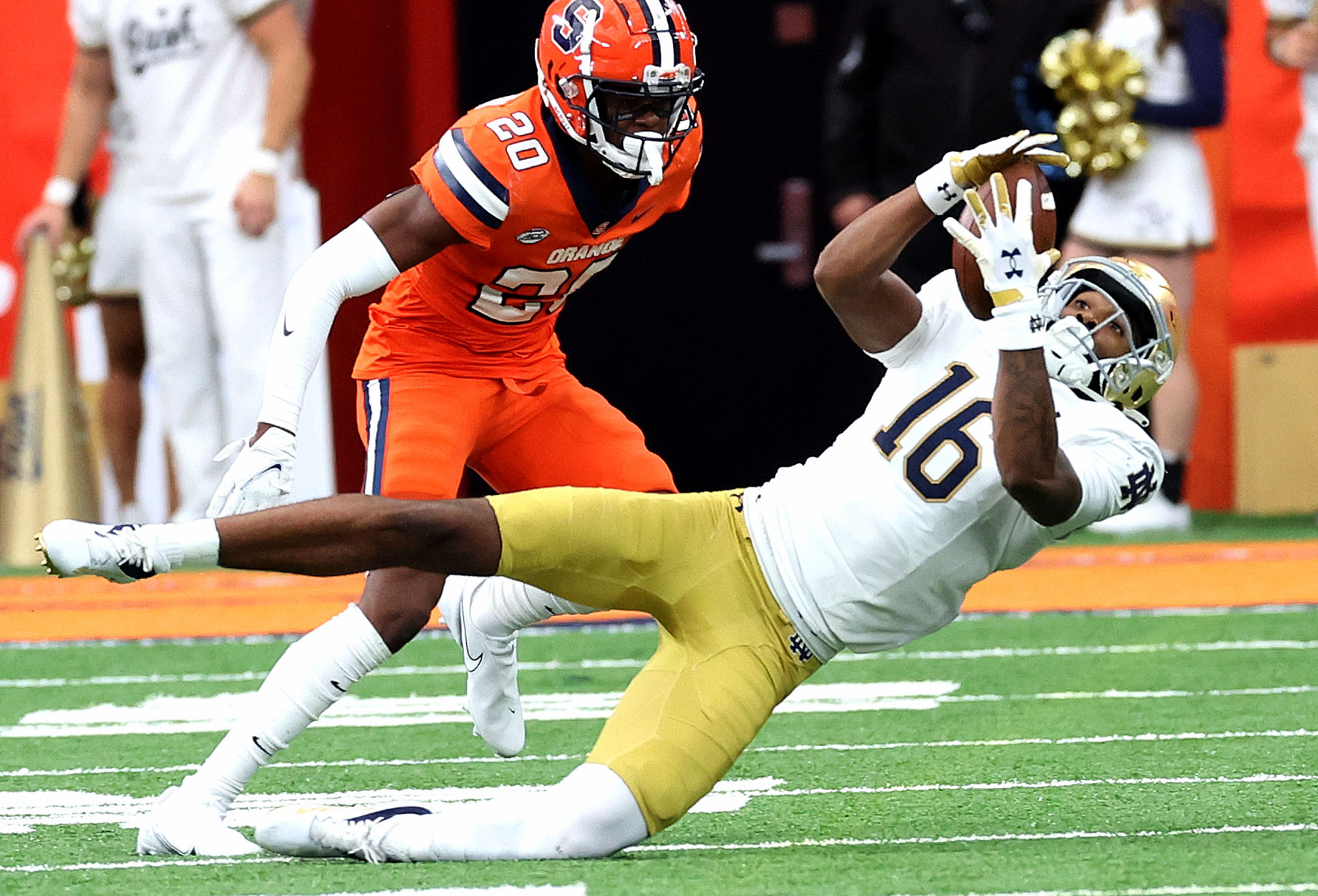 Notre Dame football: Estime recognized for strong Syracuse showing