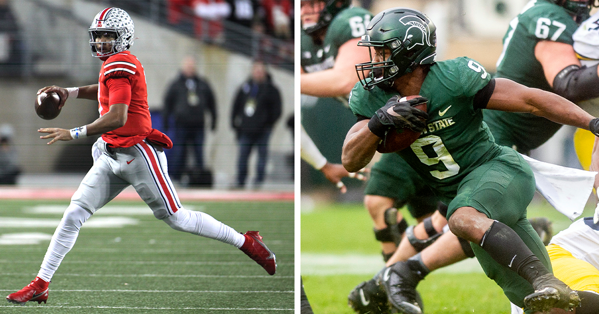 Heisman Trophy favorites Kenneth Walker III and C.J. Stroud face