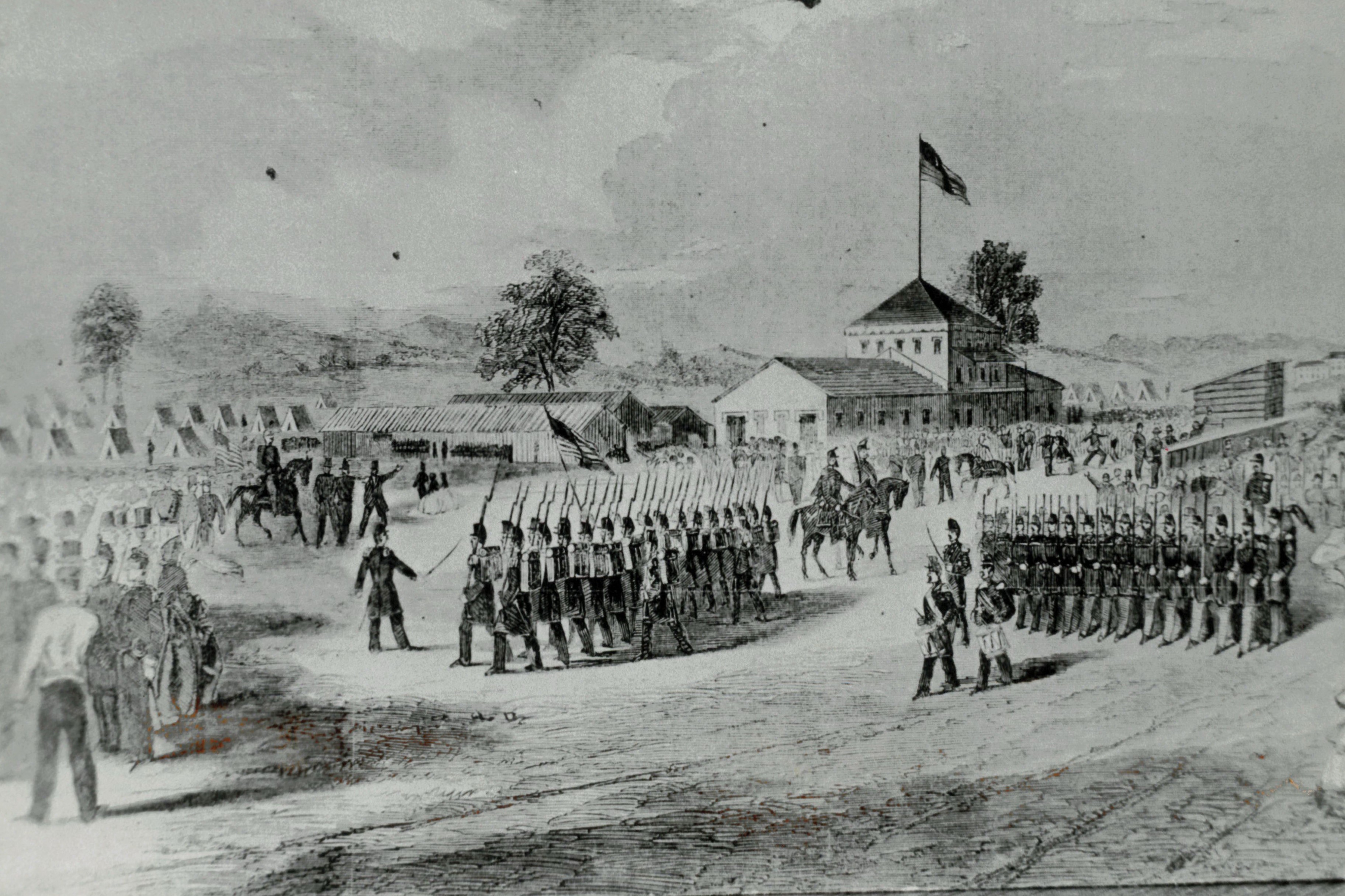 Harrisburg’s Camp Curtin trained green recruits into Civil War soldiers