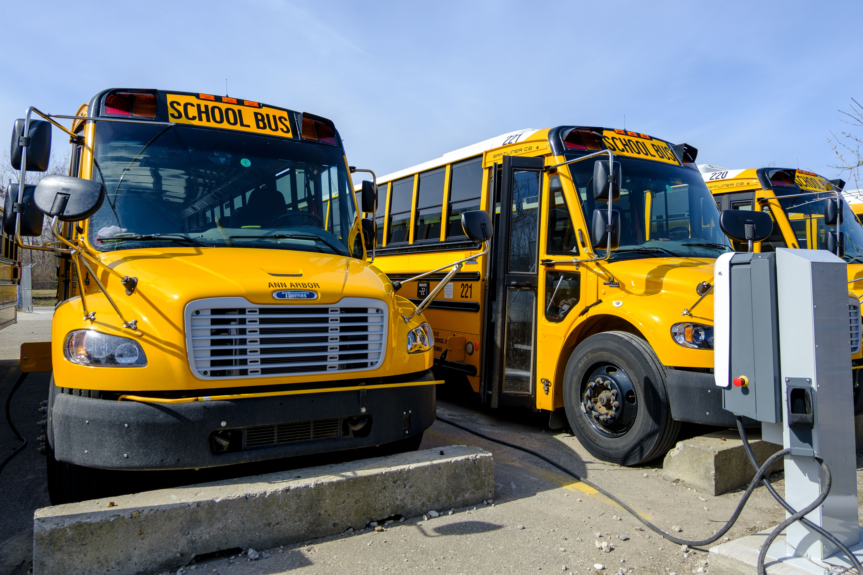 Ann Arbor Public Schools electric school buses - mlive.com