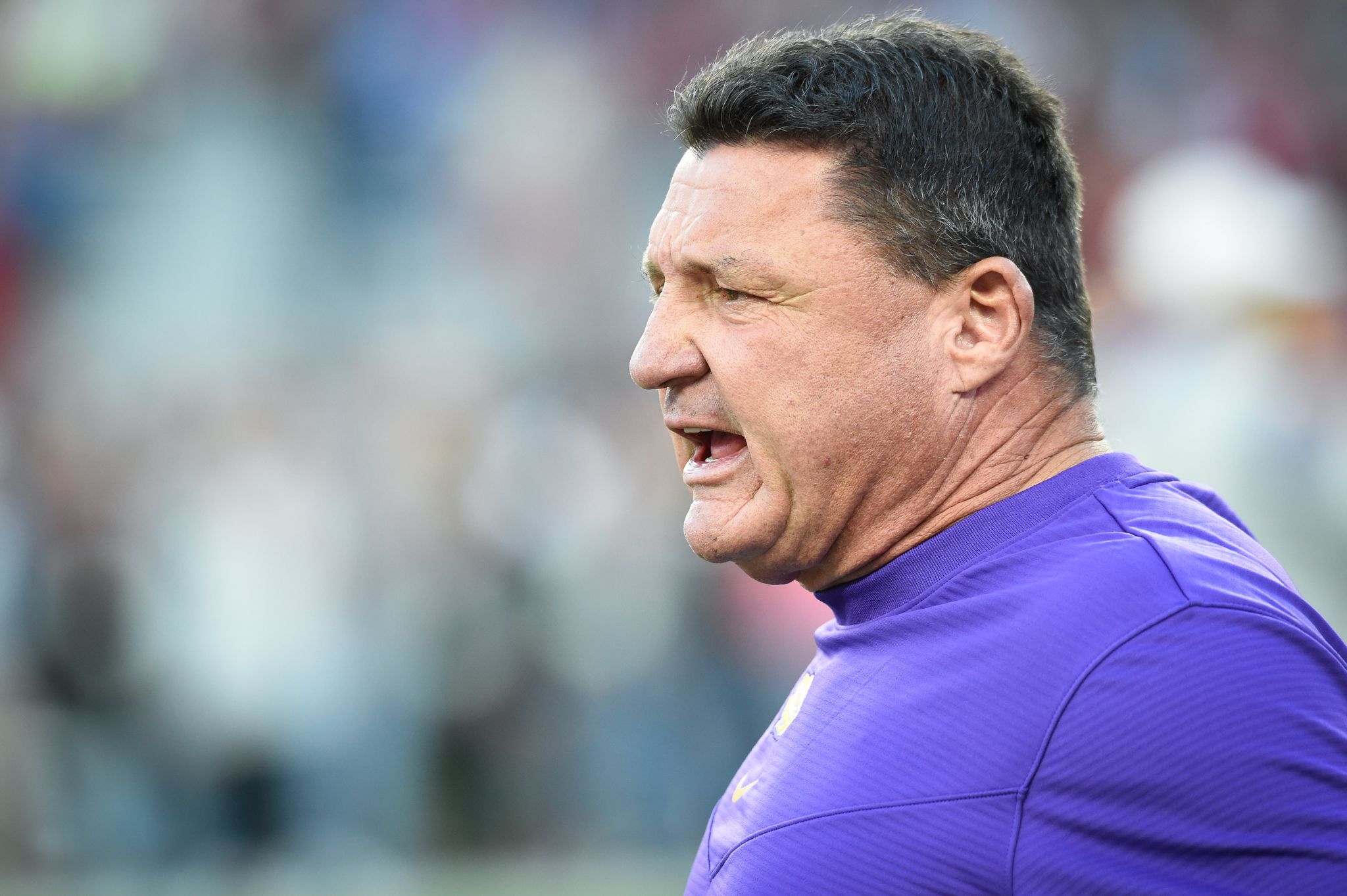 Ed Orgeron to Notre Dame team: 'This team is going to win it all' 