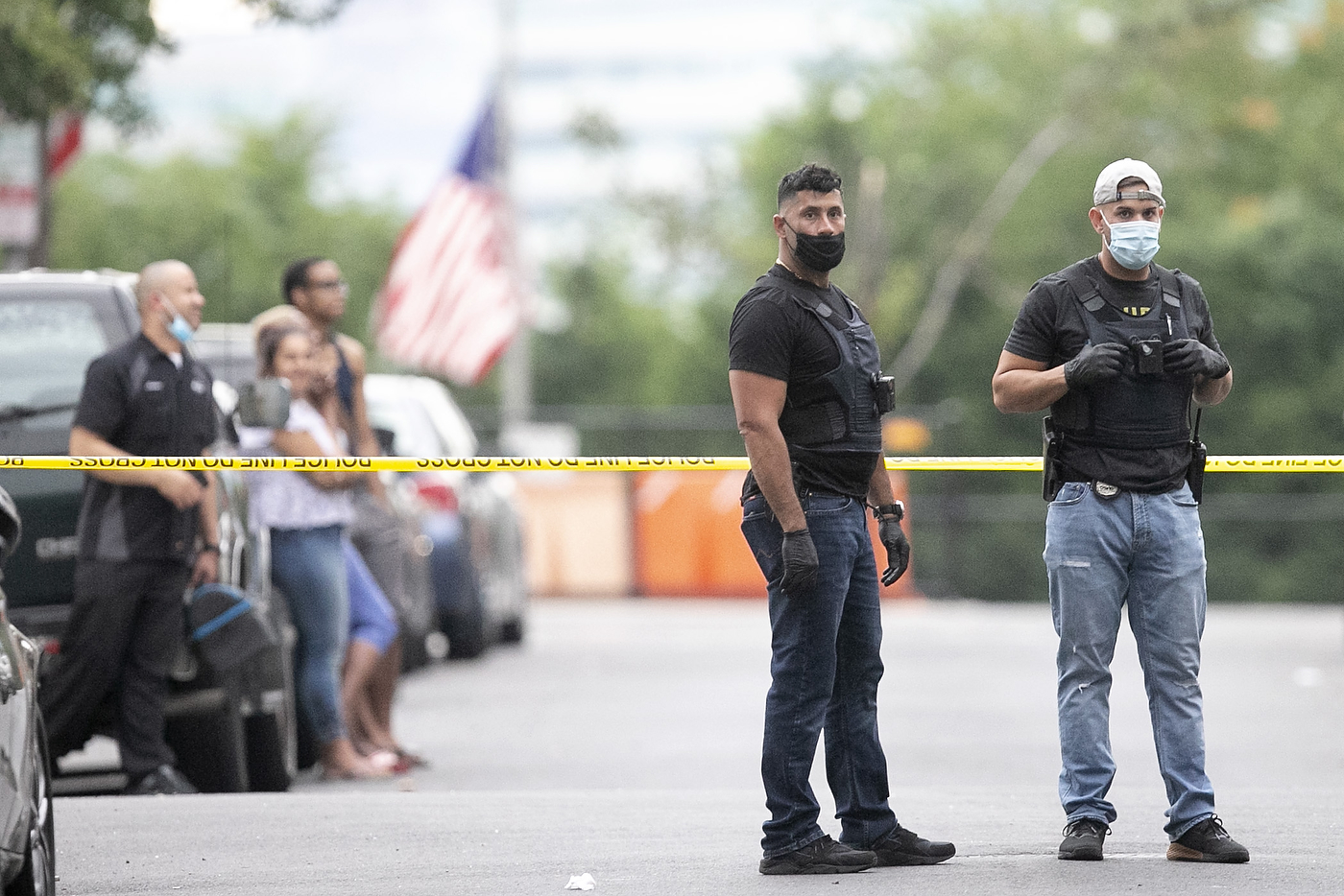 Police respond to shooting on Hopkins Ave. in Jersey City