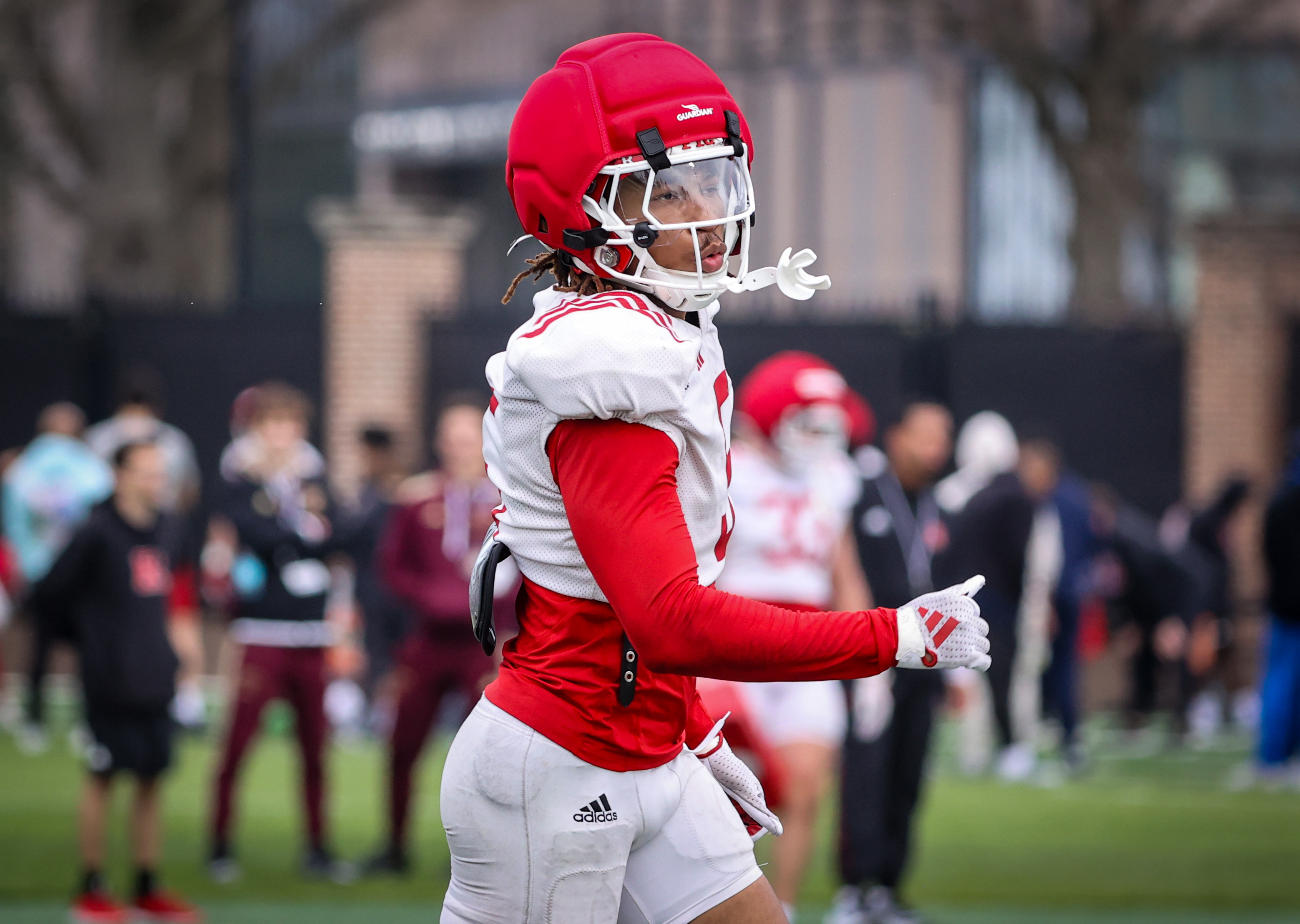 Brandon Sanders Rutgers Rutgers football spring practice, April 15, 2025 - nj.com