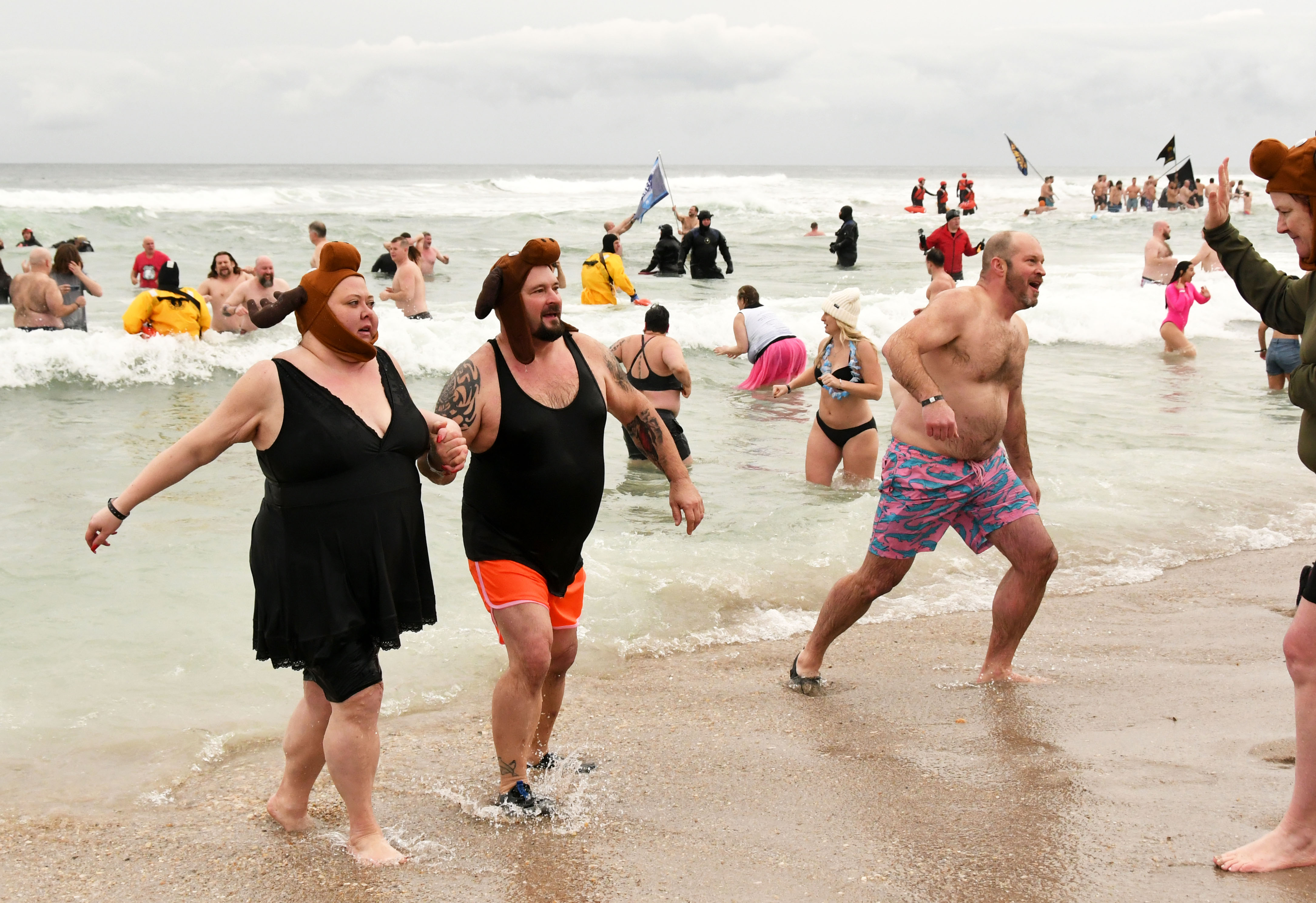 31st Polar Bear Plunge at Seaside Heights