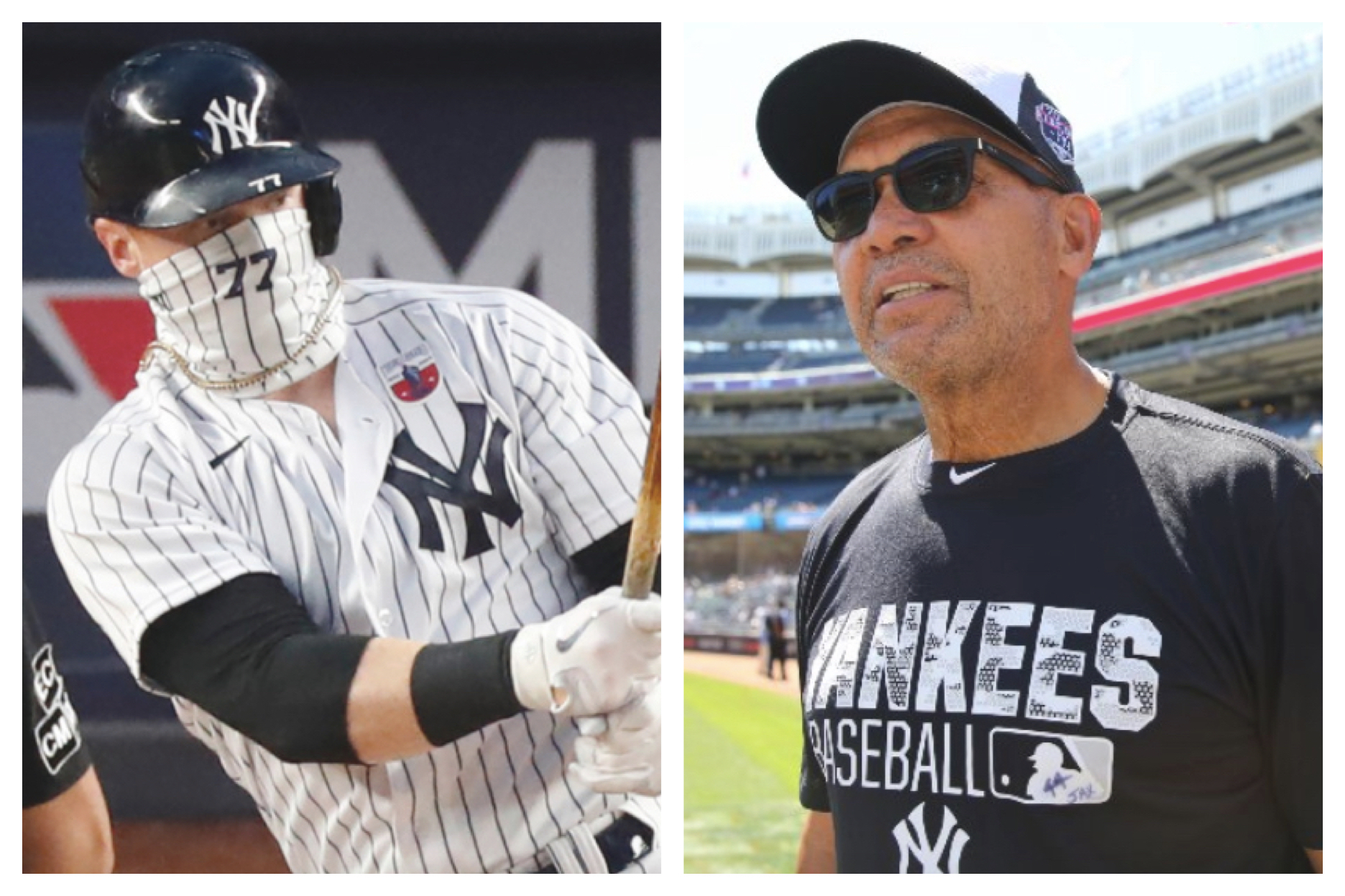 Yankees' Clint Frazier brushes off criticism for wearing a mask