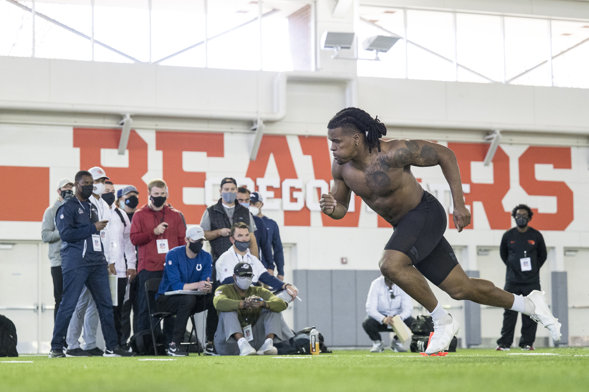 Oregon State pro day 2021