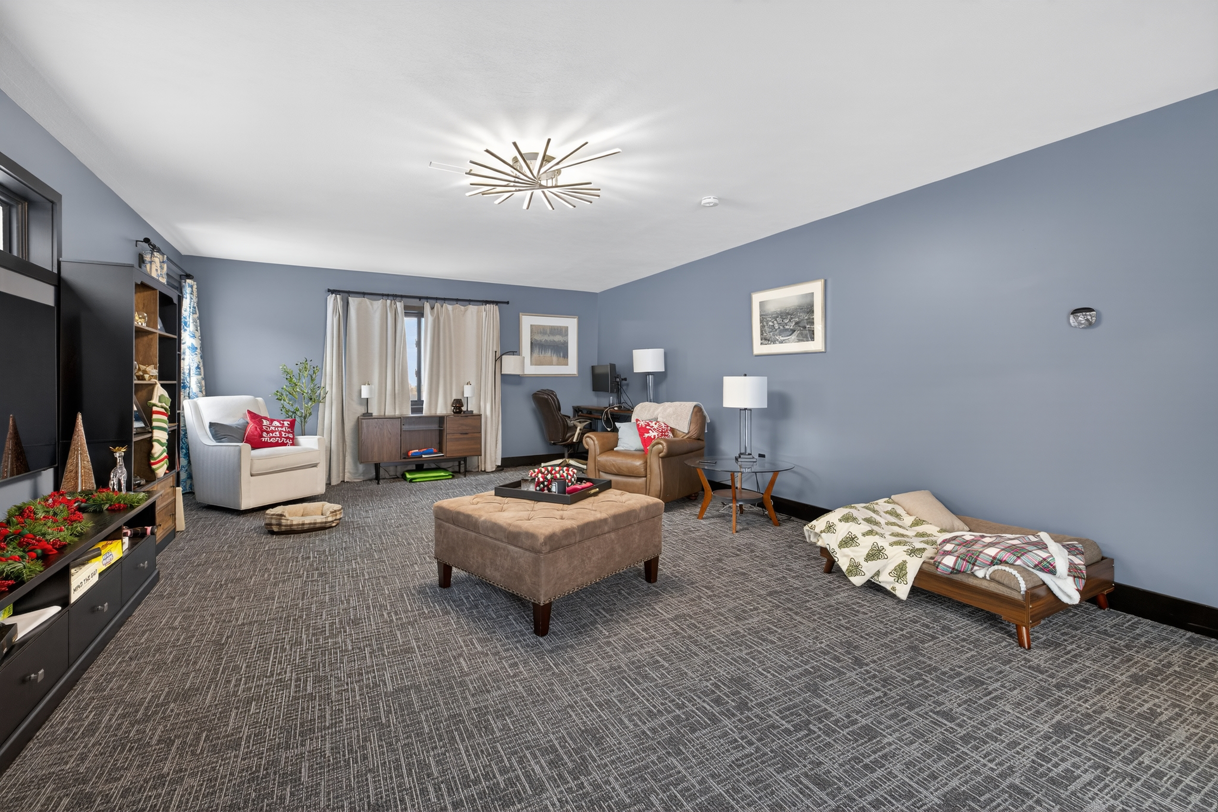- Christina Cianciosi grew up admiring the house at 101 Alton Street in Syracuse which borders Bellevue Country Club. In 2022, she bought the unique home and gave it an extensive renovation. Another look inside this first floor living room. Courtesy of Kyle Fedrizzi, owner of kfotography315, LLC.