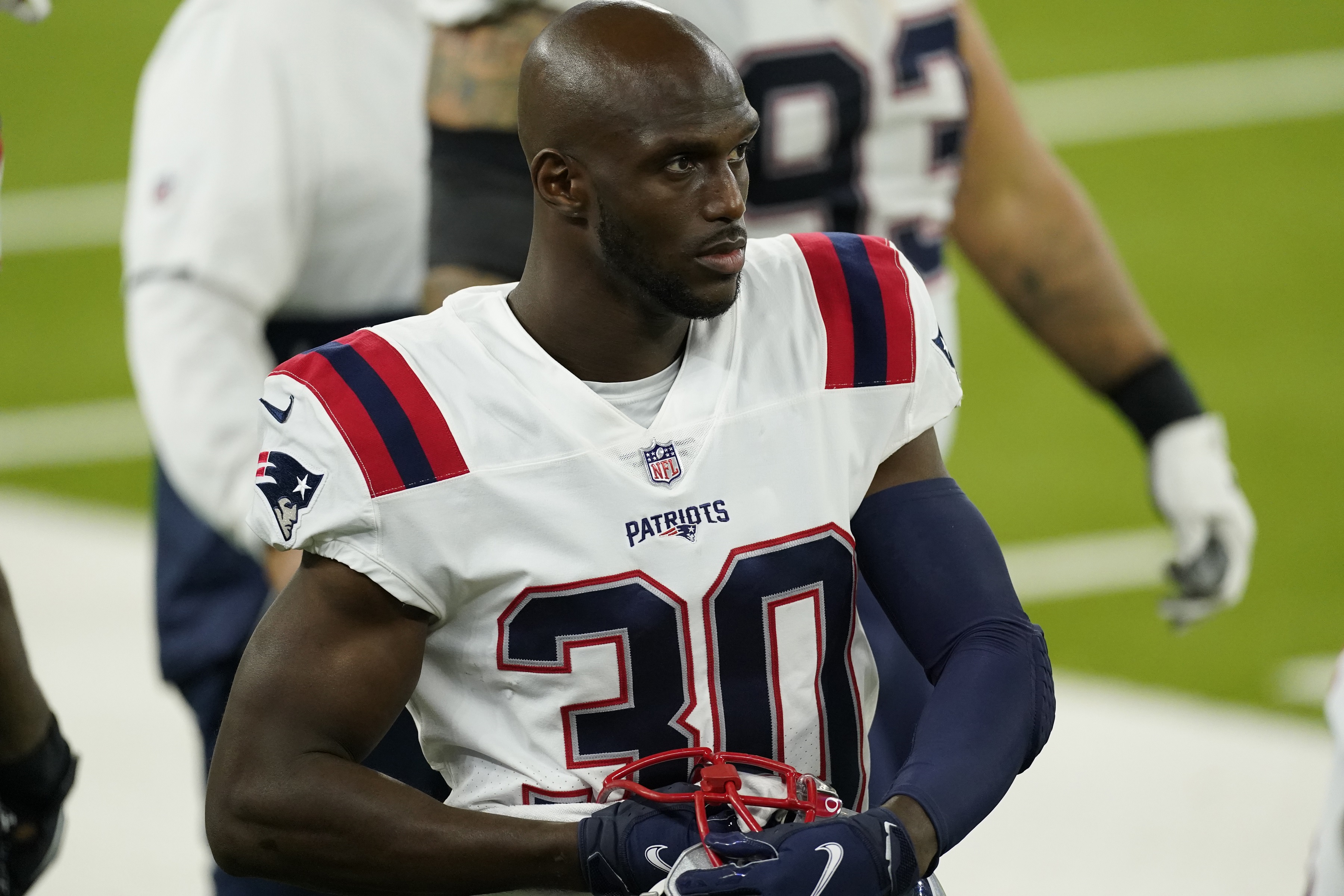 James White, Carl Davis, and James Ferentz missing from New England Patriots  practice 