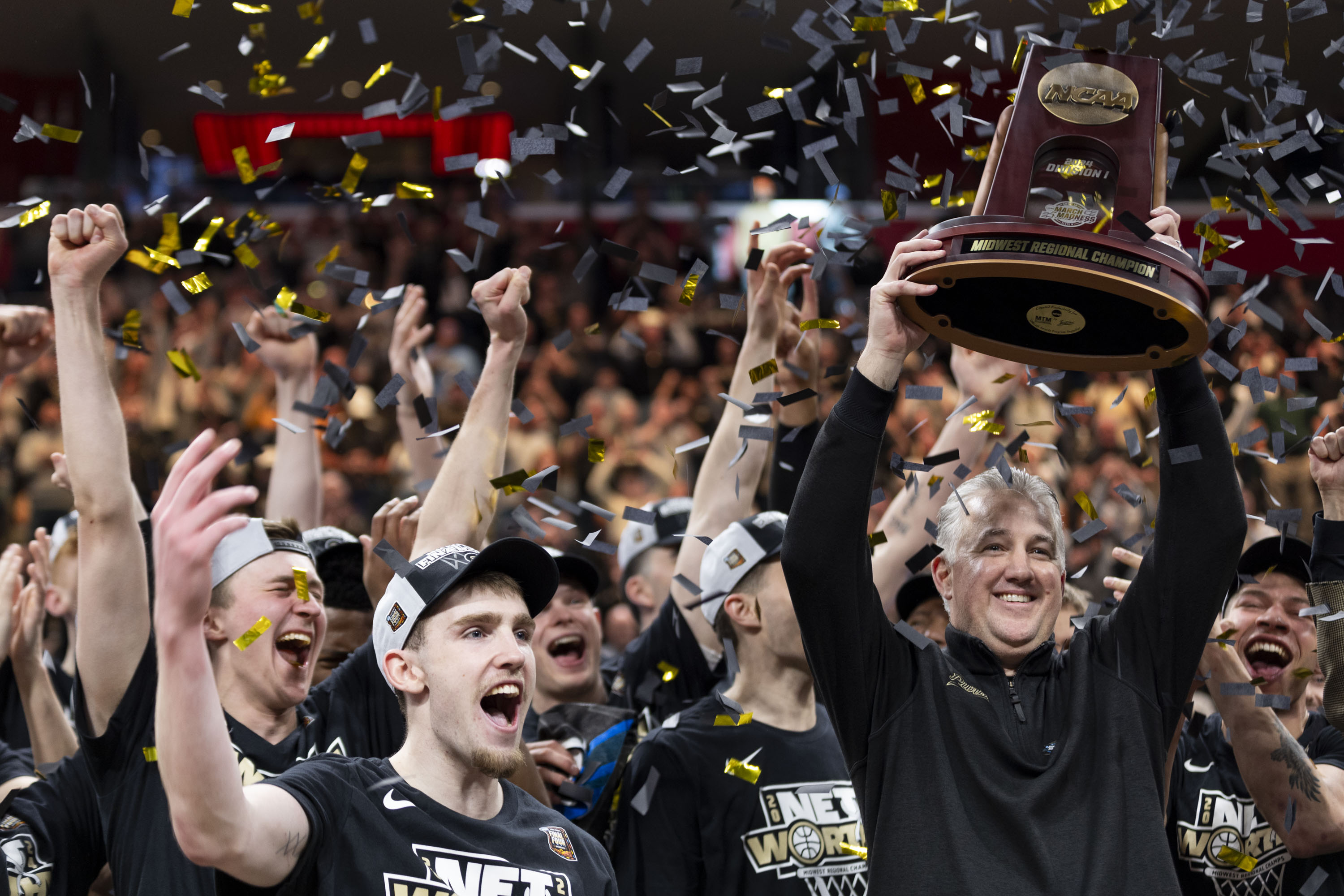See photos as Purdue basketball defeats Tennessee 72-66 in Detroit