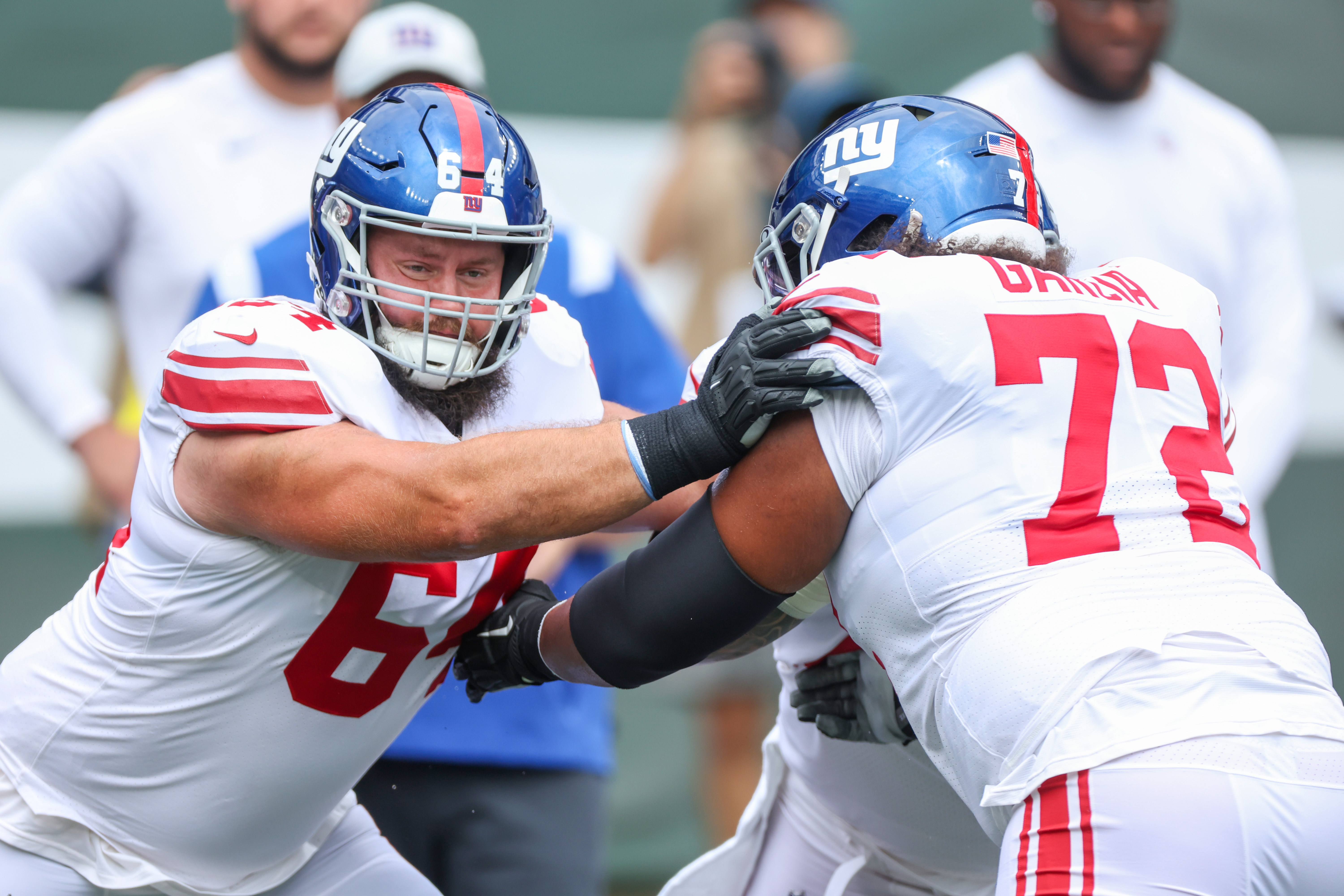 Giants want toughness, stability from guard Mark Glowinski - Big