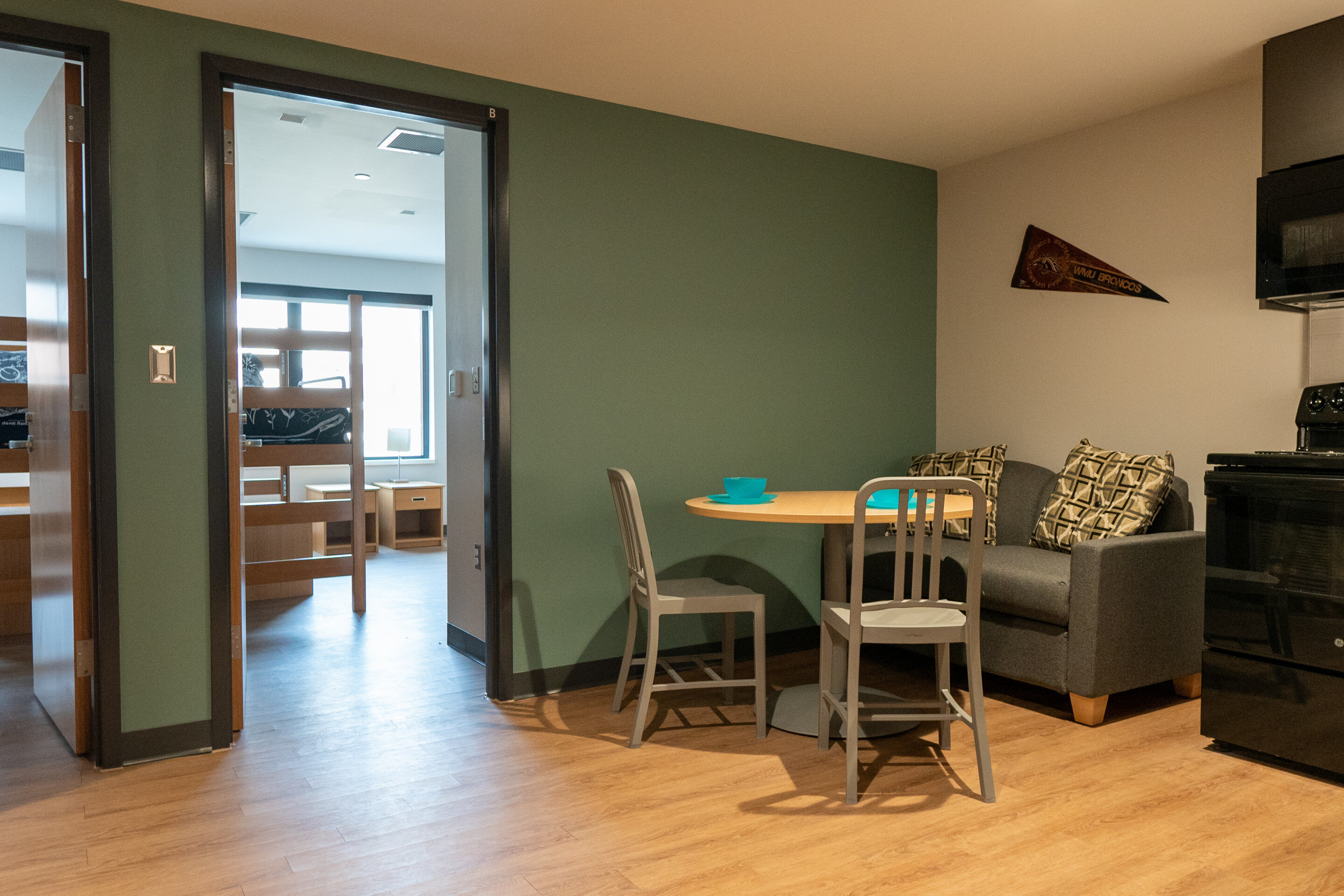 Arcadia Flats Apartments open on the campus of Western Michigan