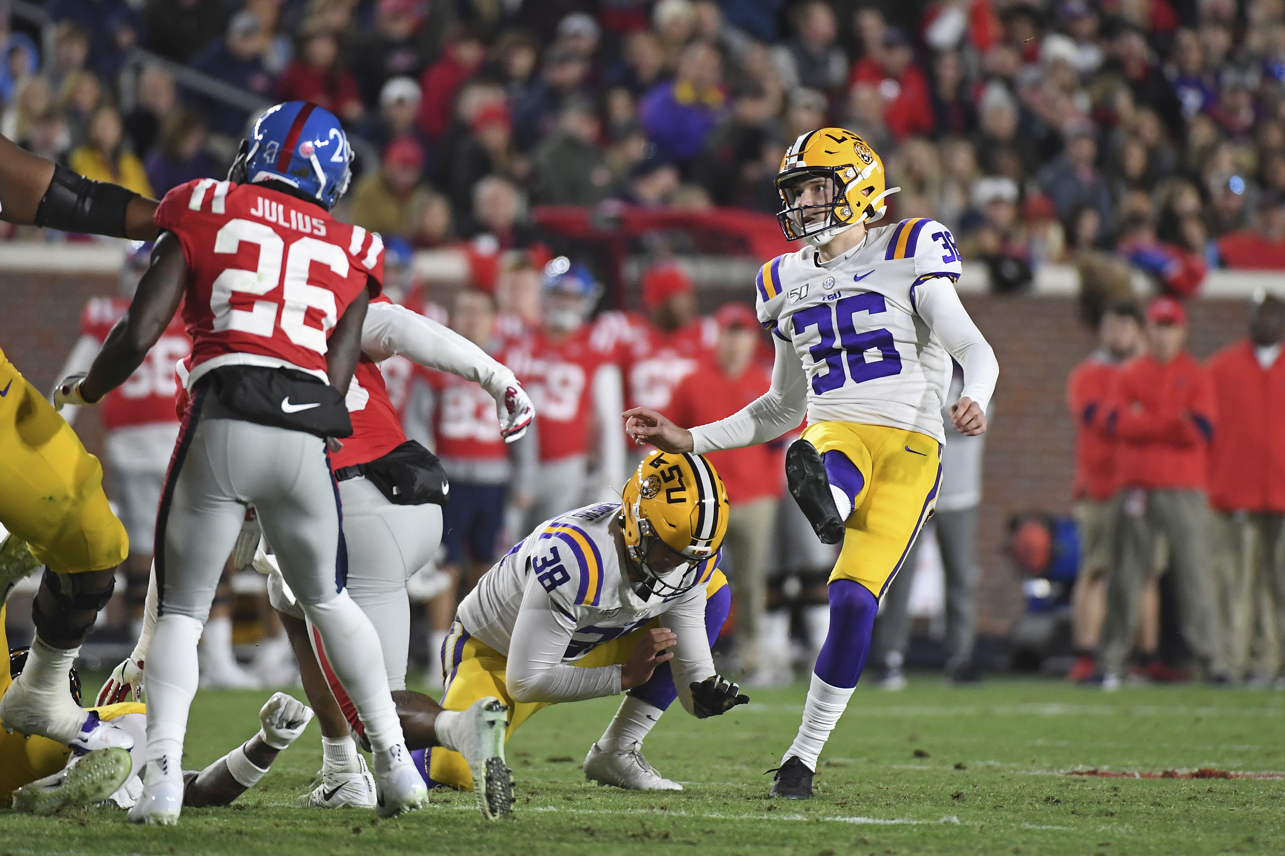 The Cleveland Browns are the NFL team most desperate for a kicker, so draft  this guy to save them: Doug Lesmerises 