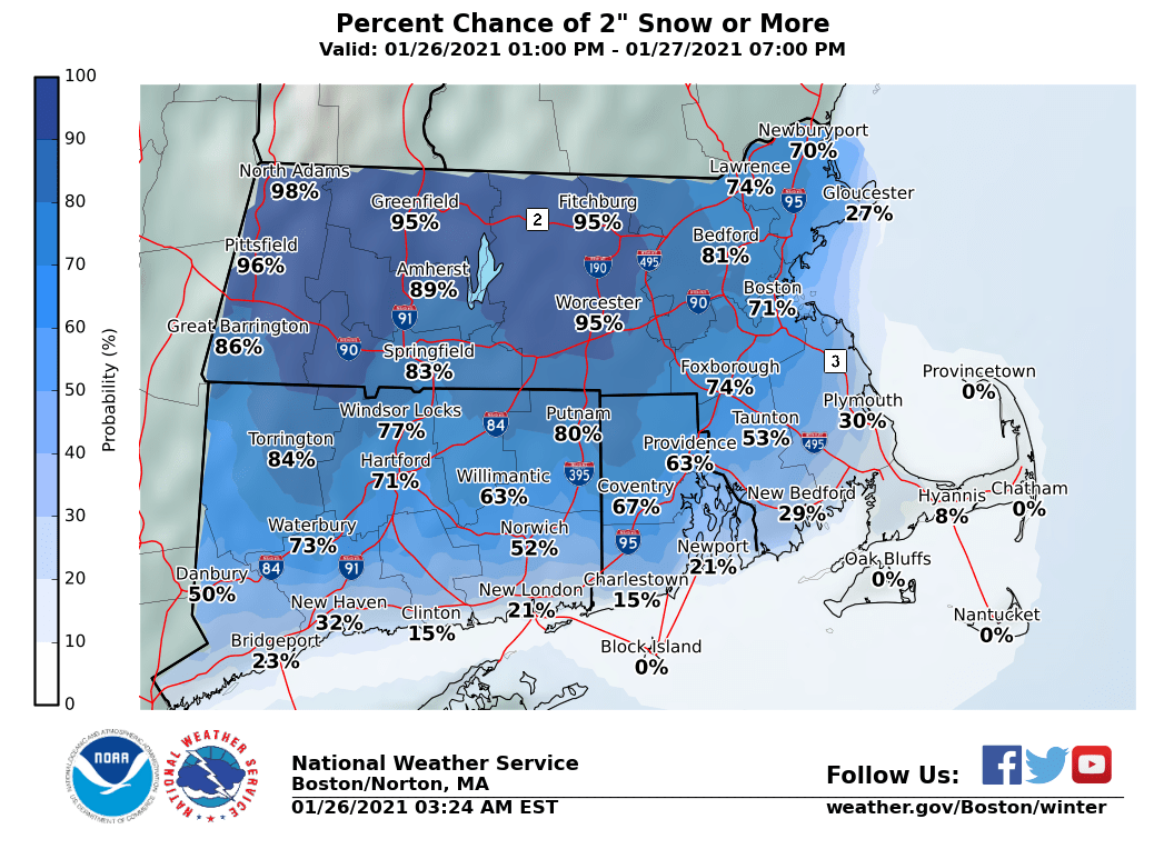 Here's how much snow to expect from Tuesday's light winter storm in ...