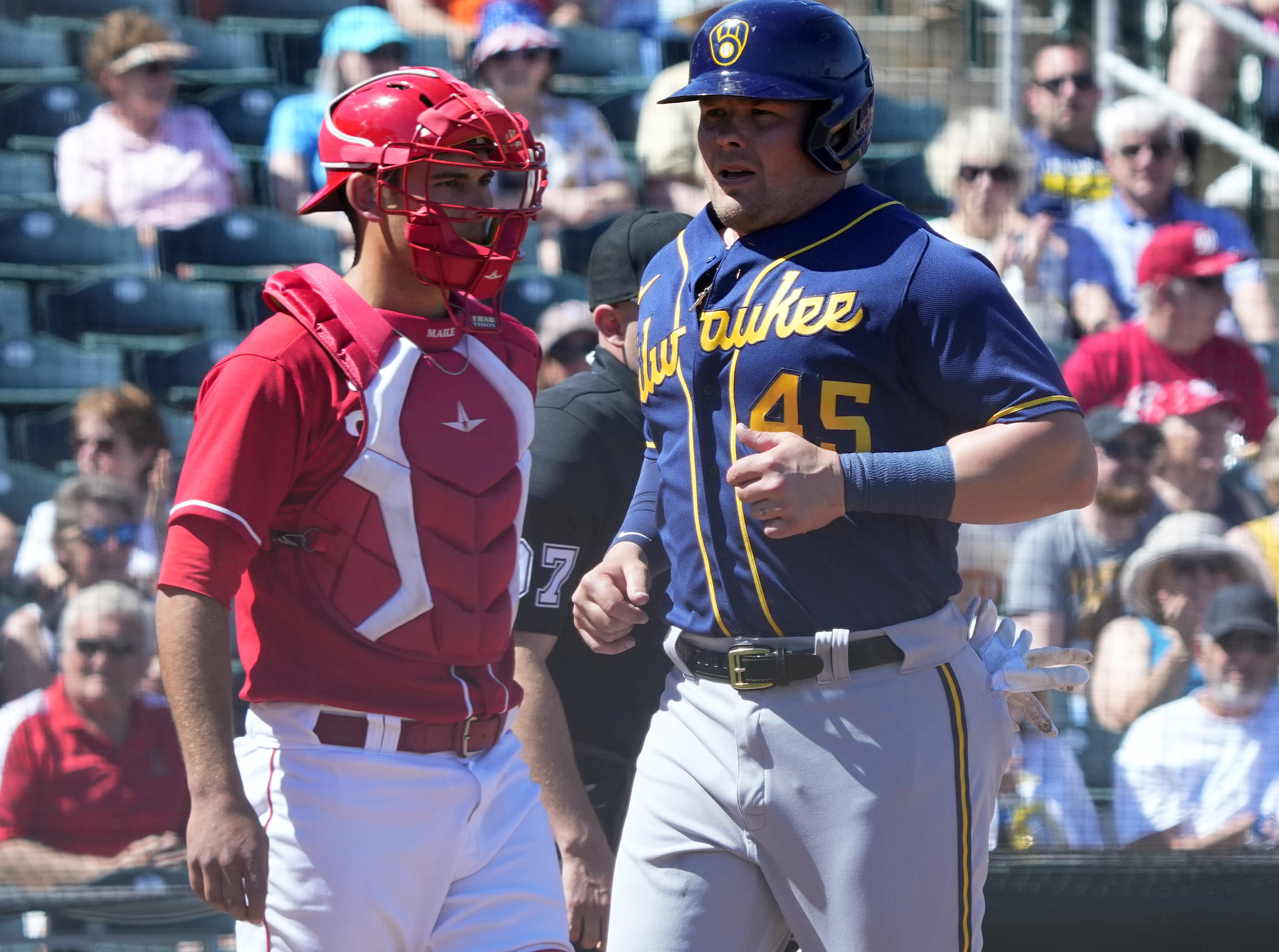 Luke Voit signs minor league contract with Mets after Brewers release - The  San Diego Union-Tribune