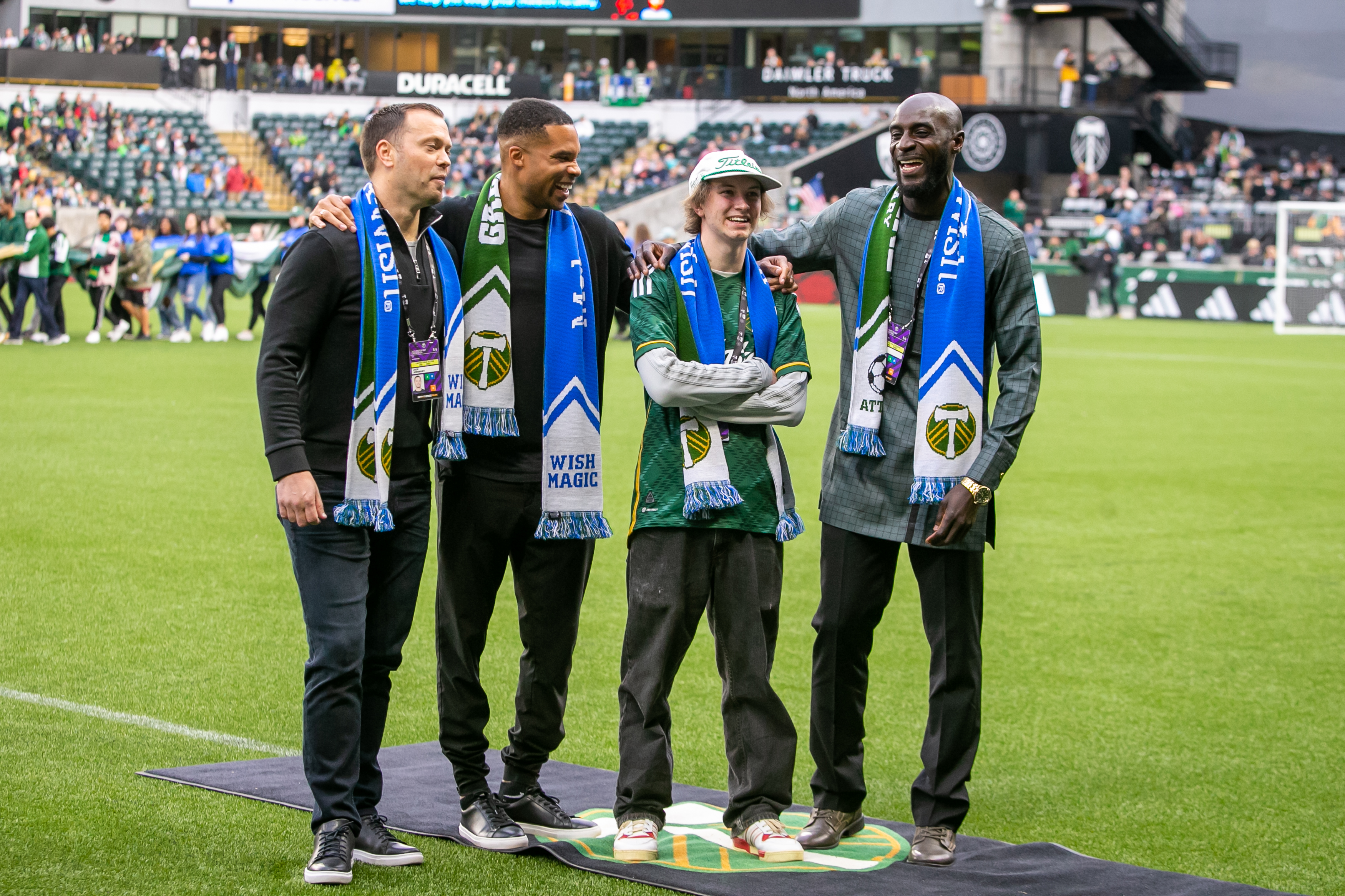 Atticus Lane-Dupre celebrates 10 years since Make-A-Wish game vs