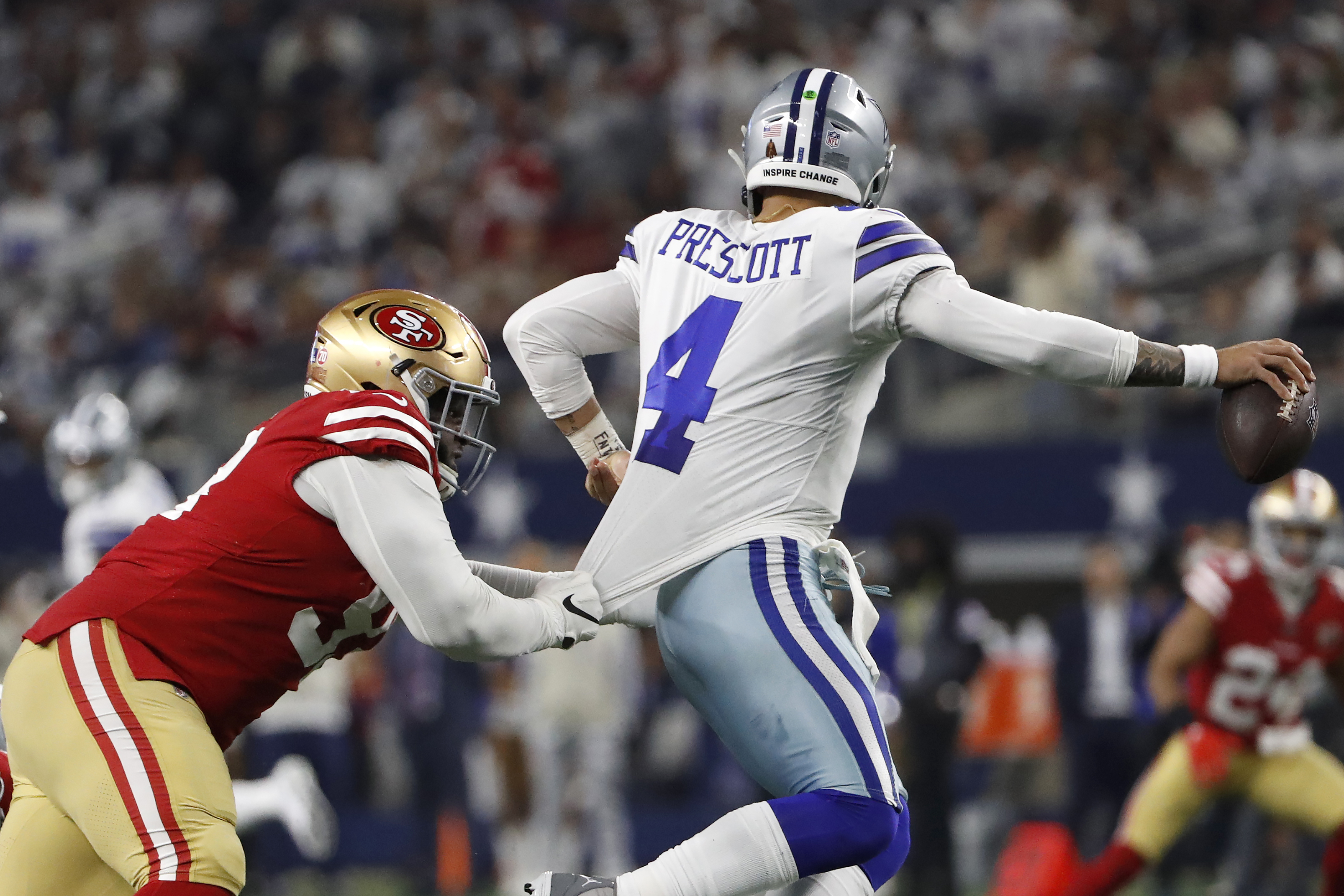 49ers vs. Cowboys final score: 49ers win after penalty-filled, wild fourth  quarter - DraftKings Network