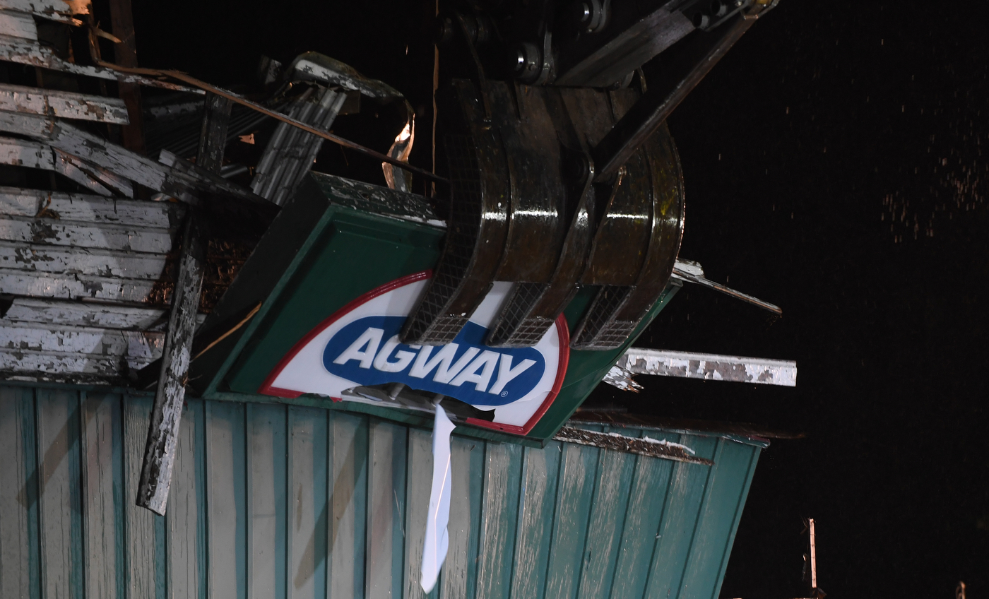 Old Agway building in Phillipsburg is torn down