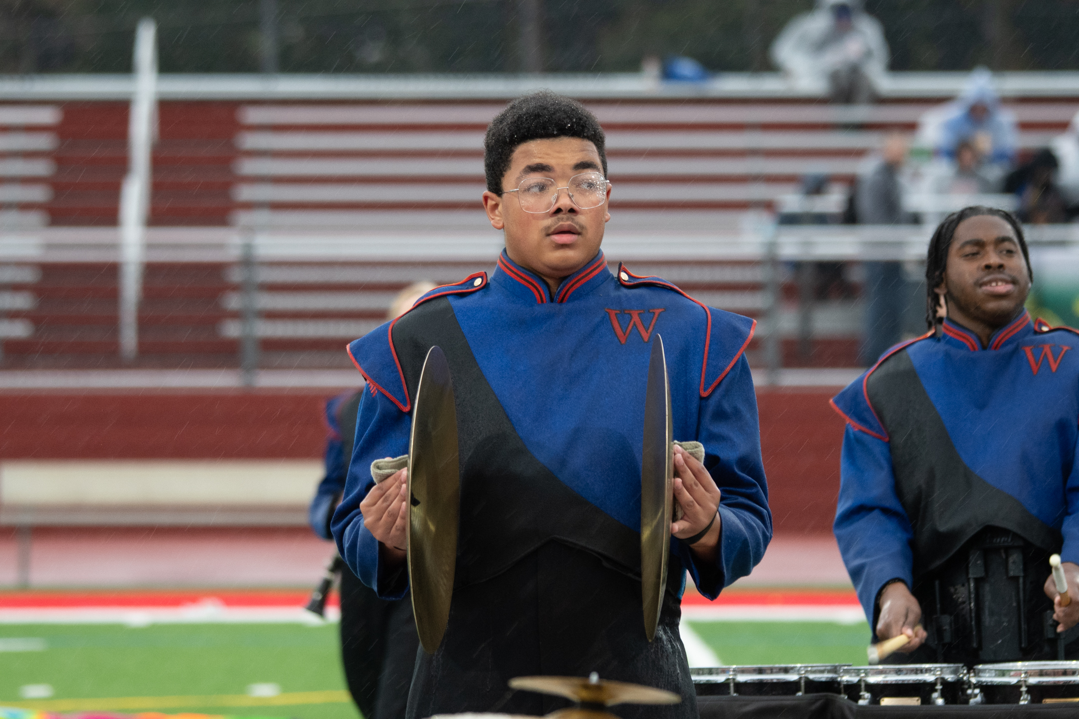 Woodstown High School Marching Band on Oct. 23, 2022