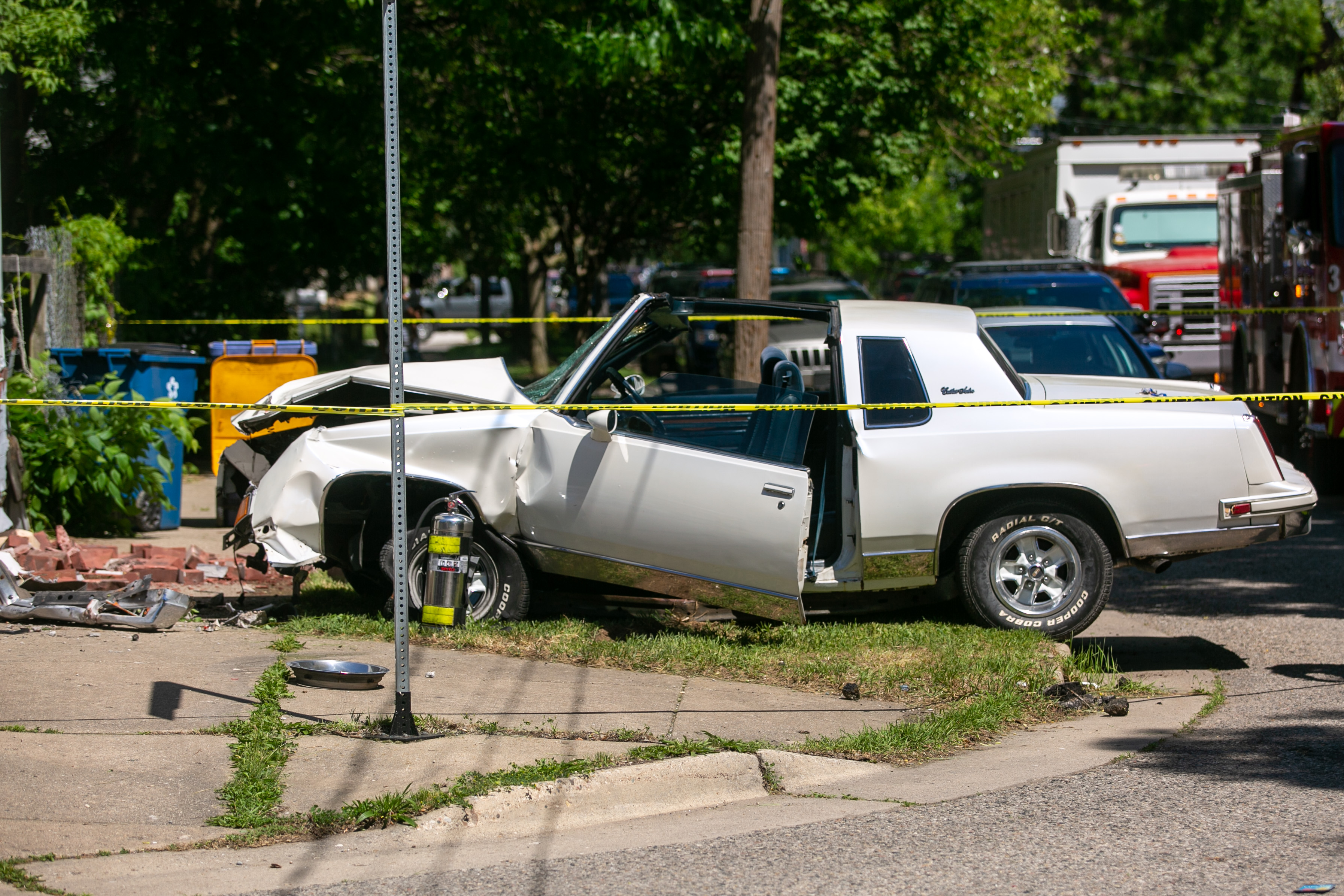 Stolen vehicle crashes into building after police pursuit - mlive.com