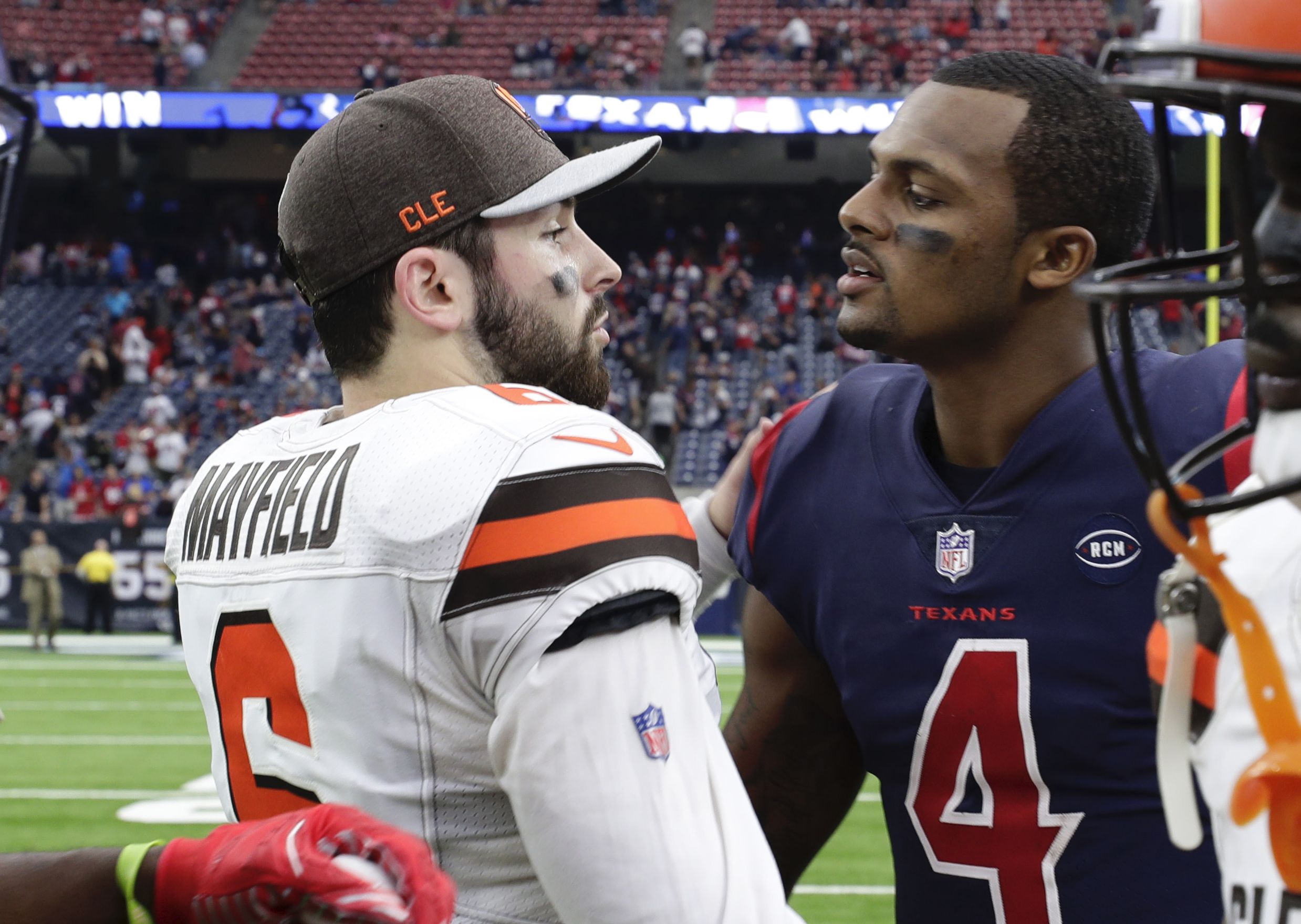 Browns not seeking a first-rounder for Baker Mayfield; his trade request  didn't drive Deshaun Watson deal: Browns Insider 