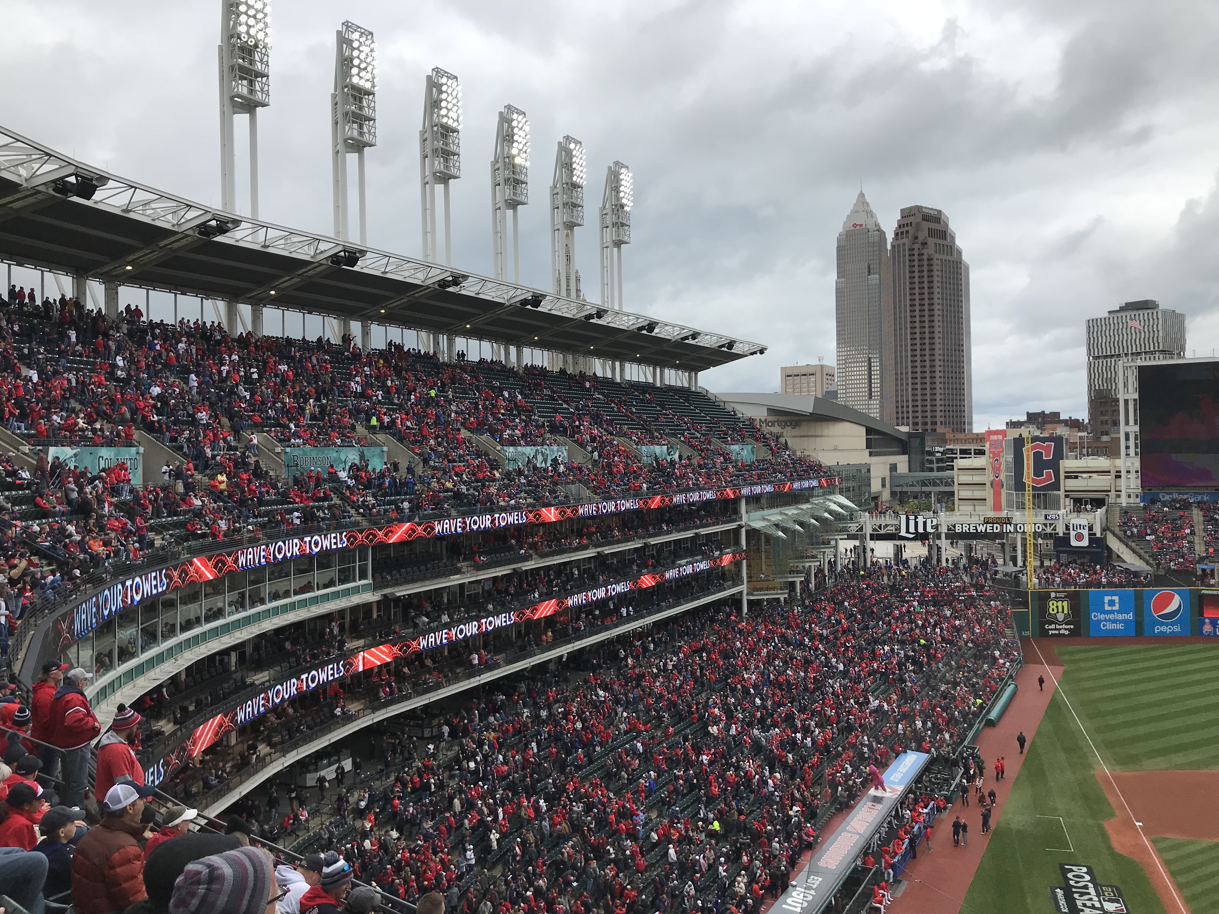 From $60 parking, homemade jersey, lost money, more: Cleveland Guardians  home opener sights, sounds 