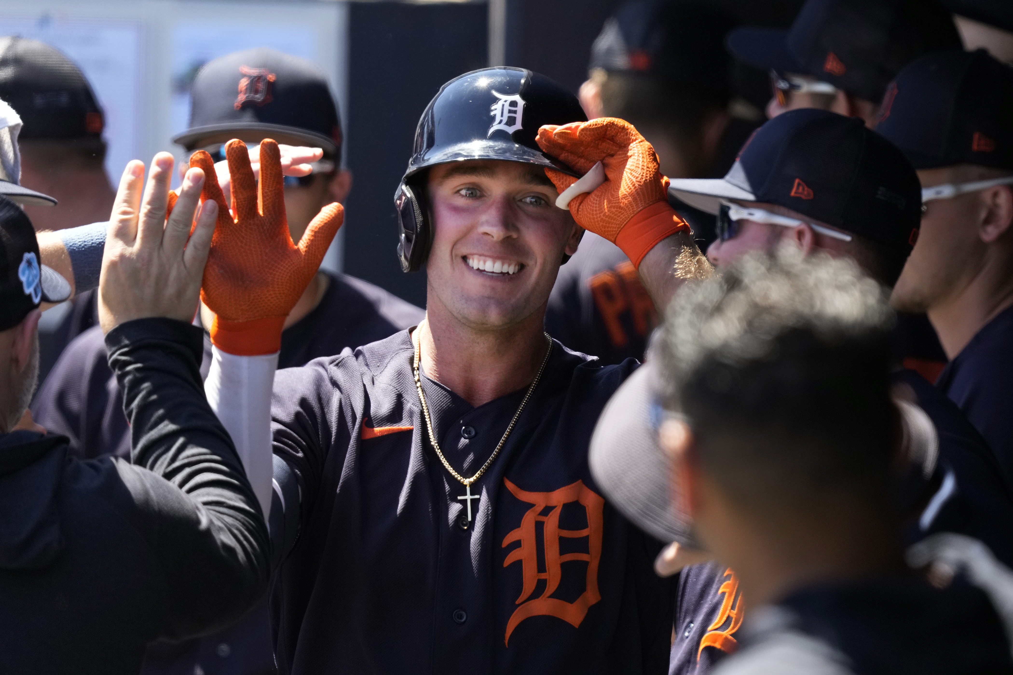 Detroit Tigers outfielder Kerry Carpenter exits game early with injury