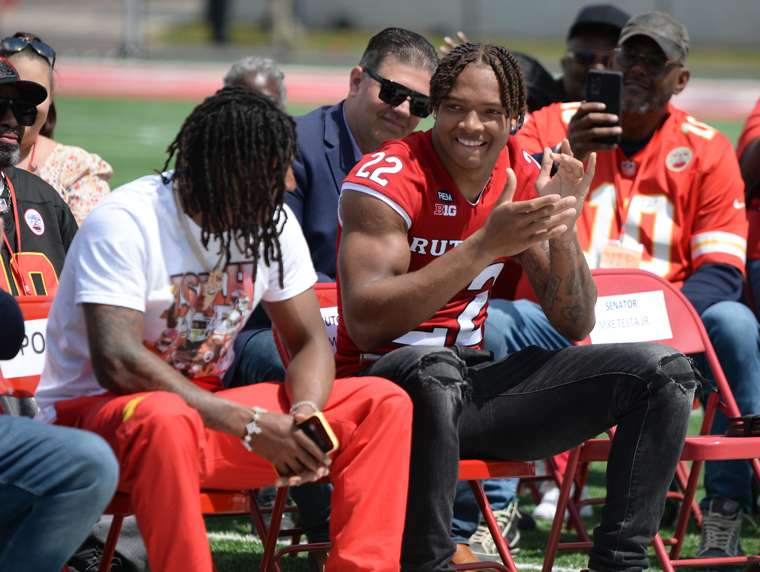 Vineland hosts parade for local Super Bowl champion Isiah Pacheco