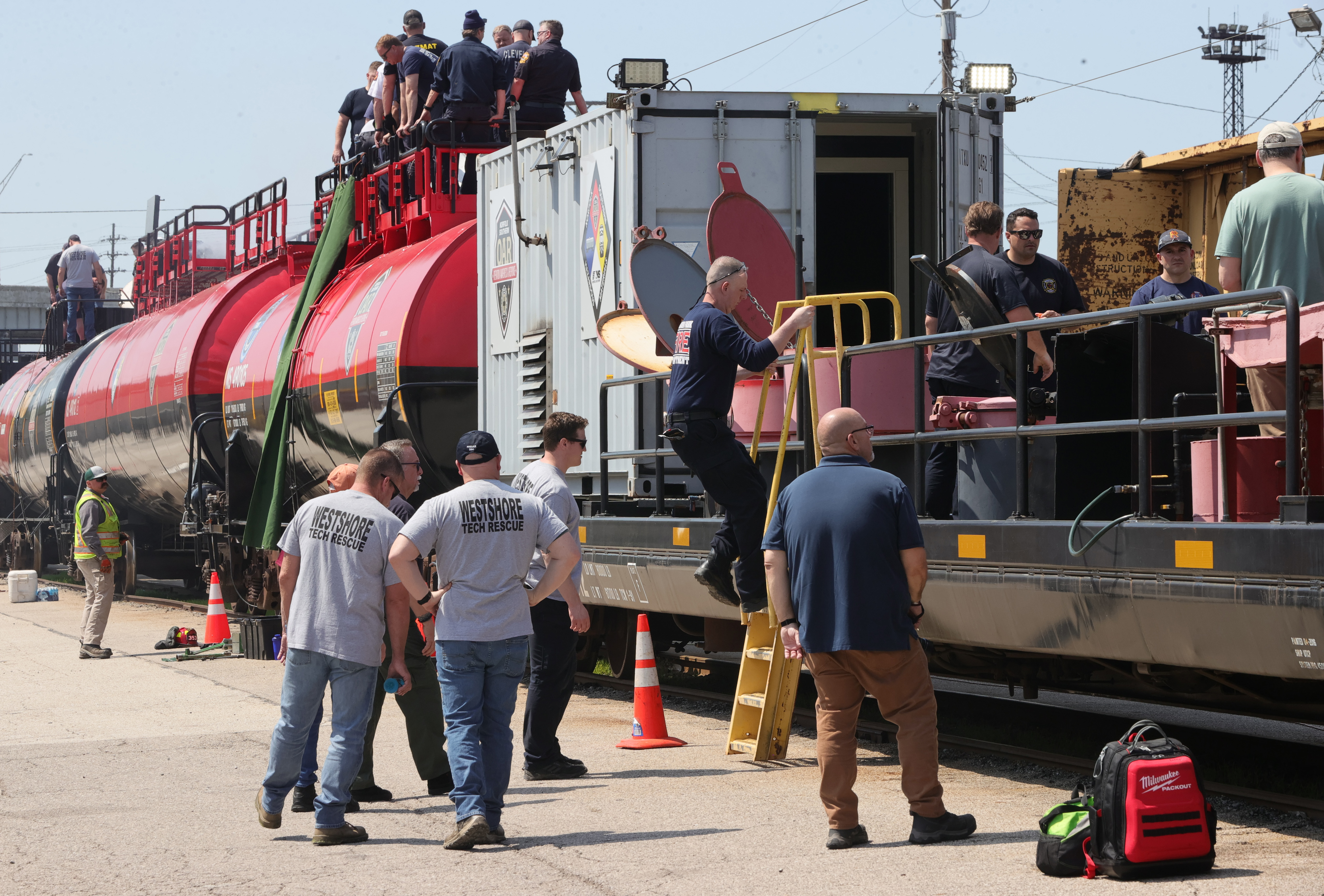 Norfolk Southern’s Safety Train in Brook Park for first responder ...