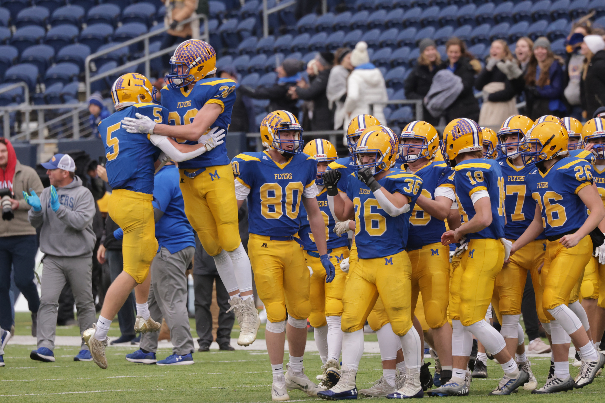 Marion Local vs. Kirtland High School Division VI Football Championship ...