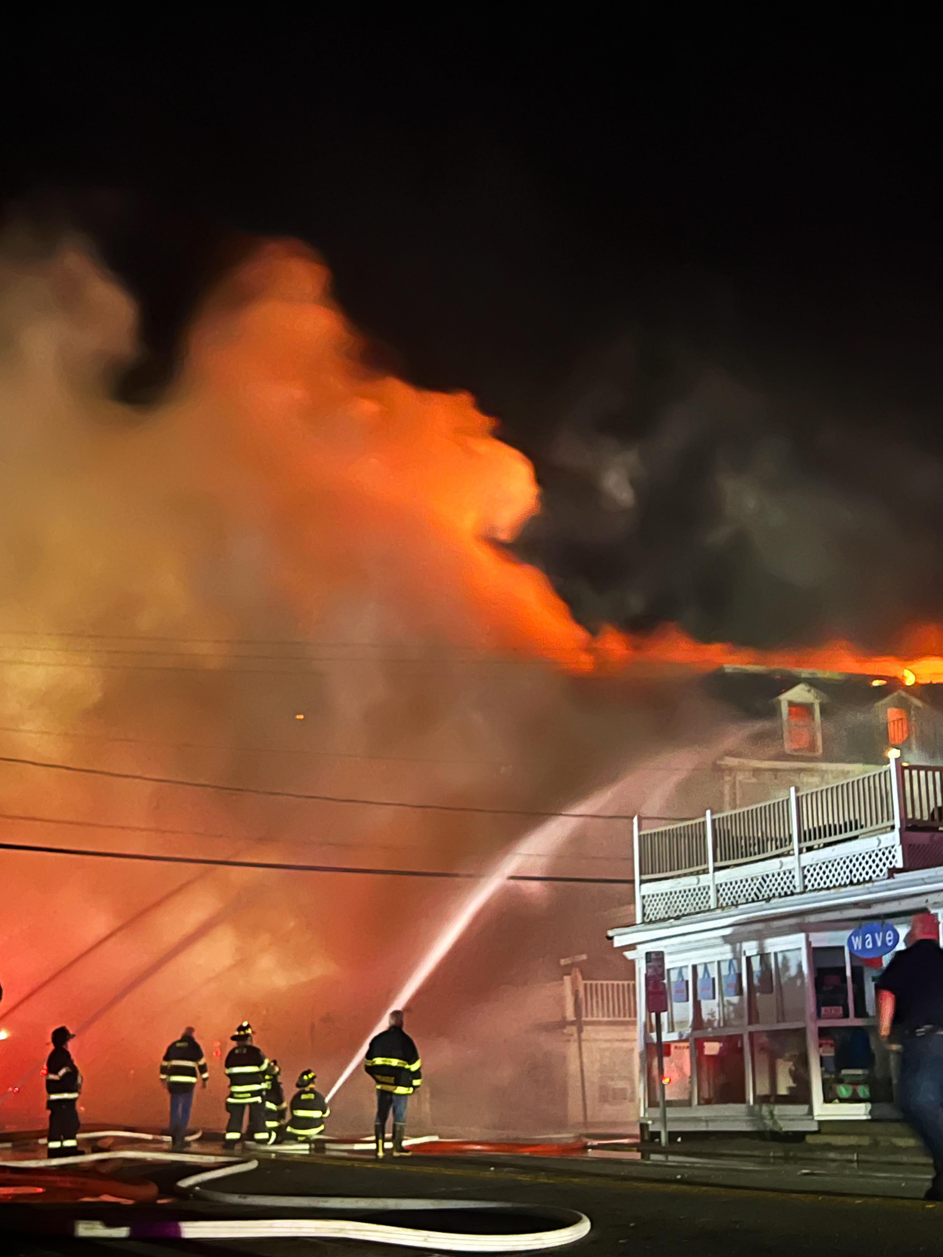 Harborside Inn Fire 