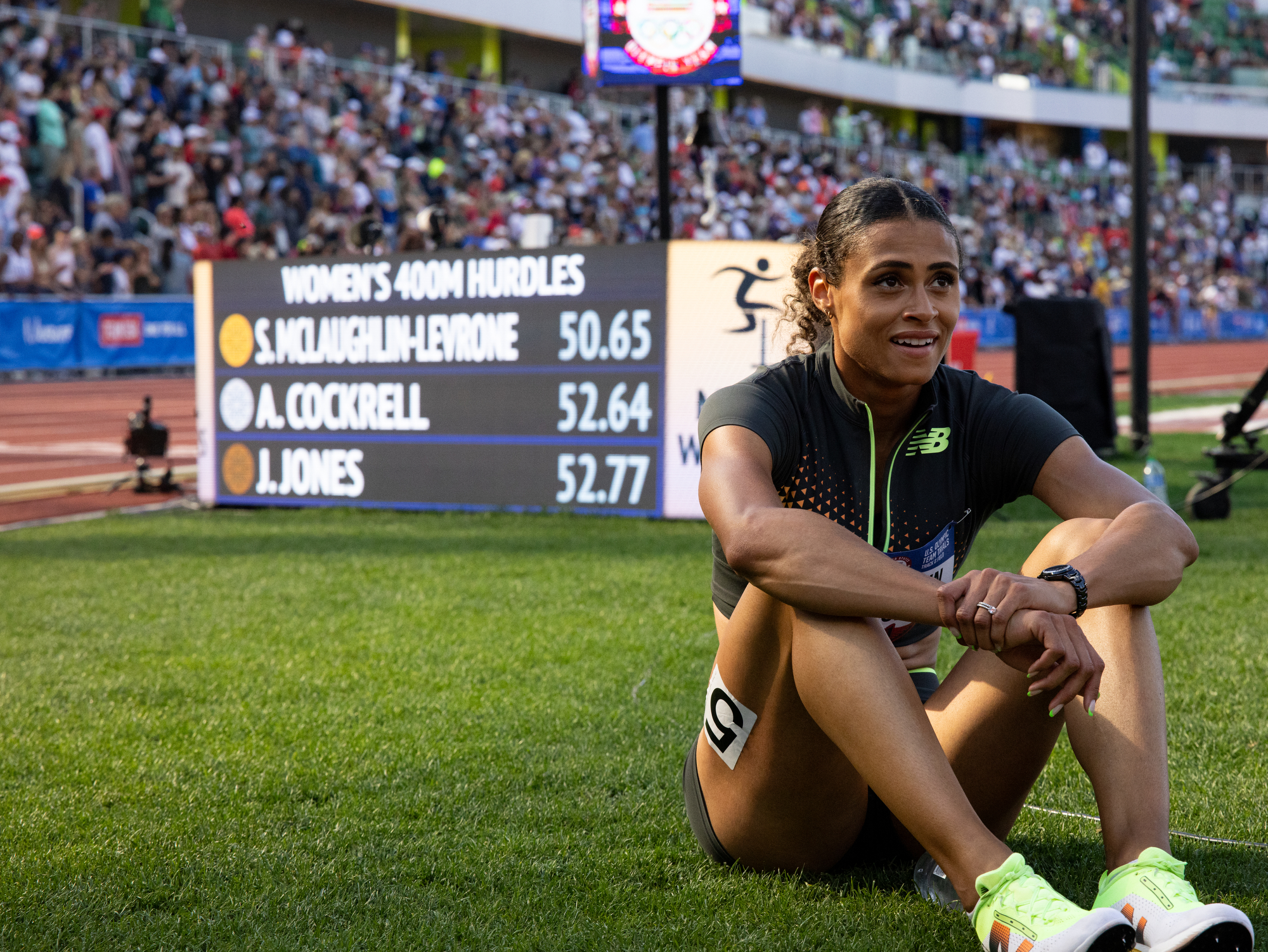 Sydney McLaughlin-Levrone sets new 400 hurdles world record at 2024 ...