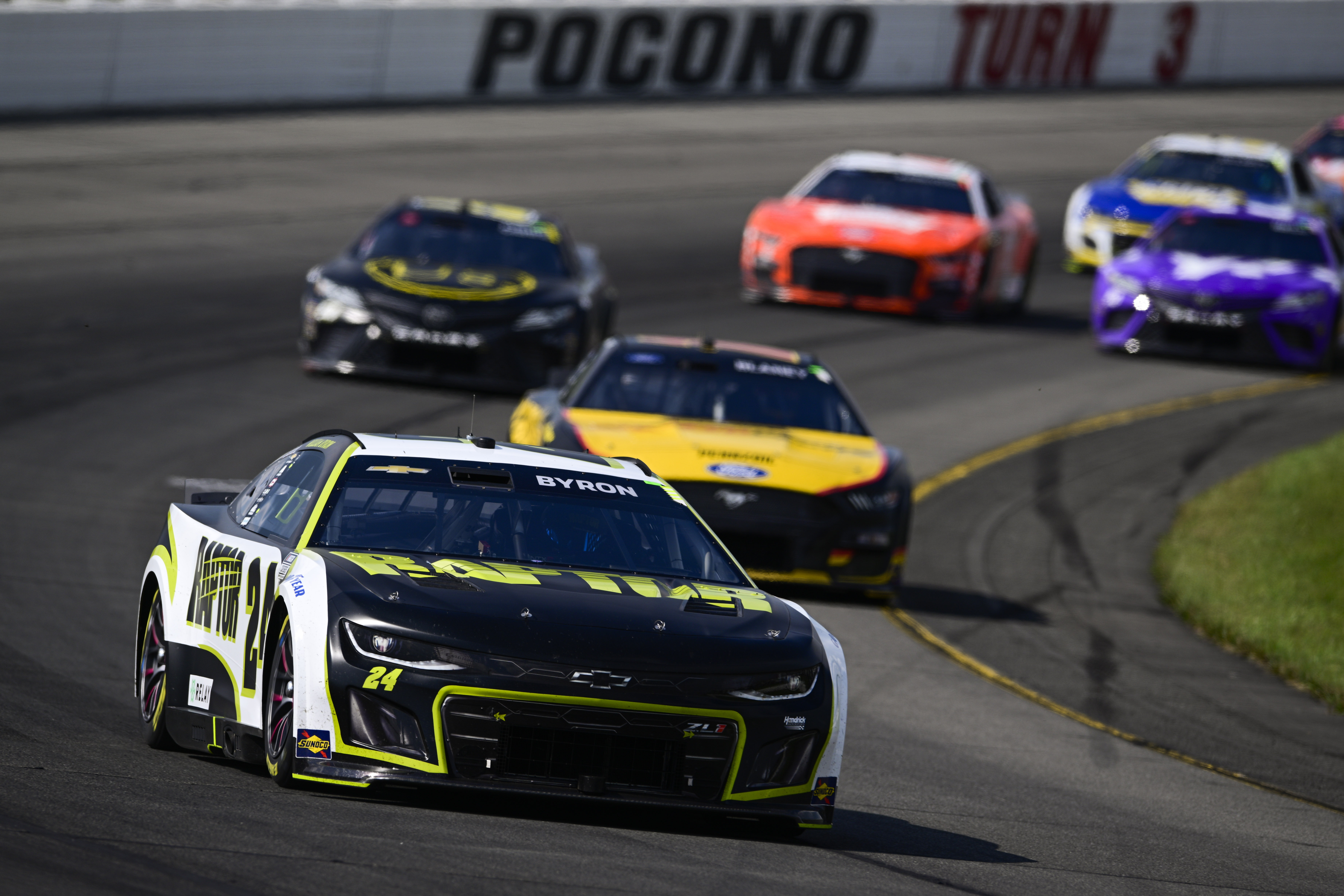 Denny Hamlin gets his record 7th victory at Pocono and 50th of his NASCAR  Cup Series career