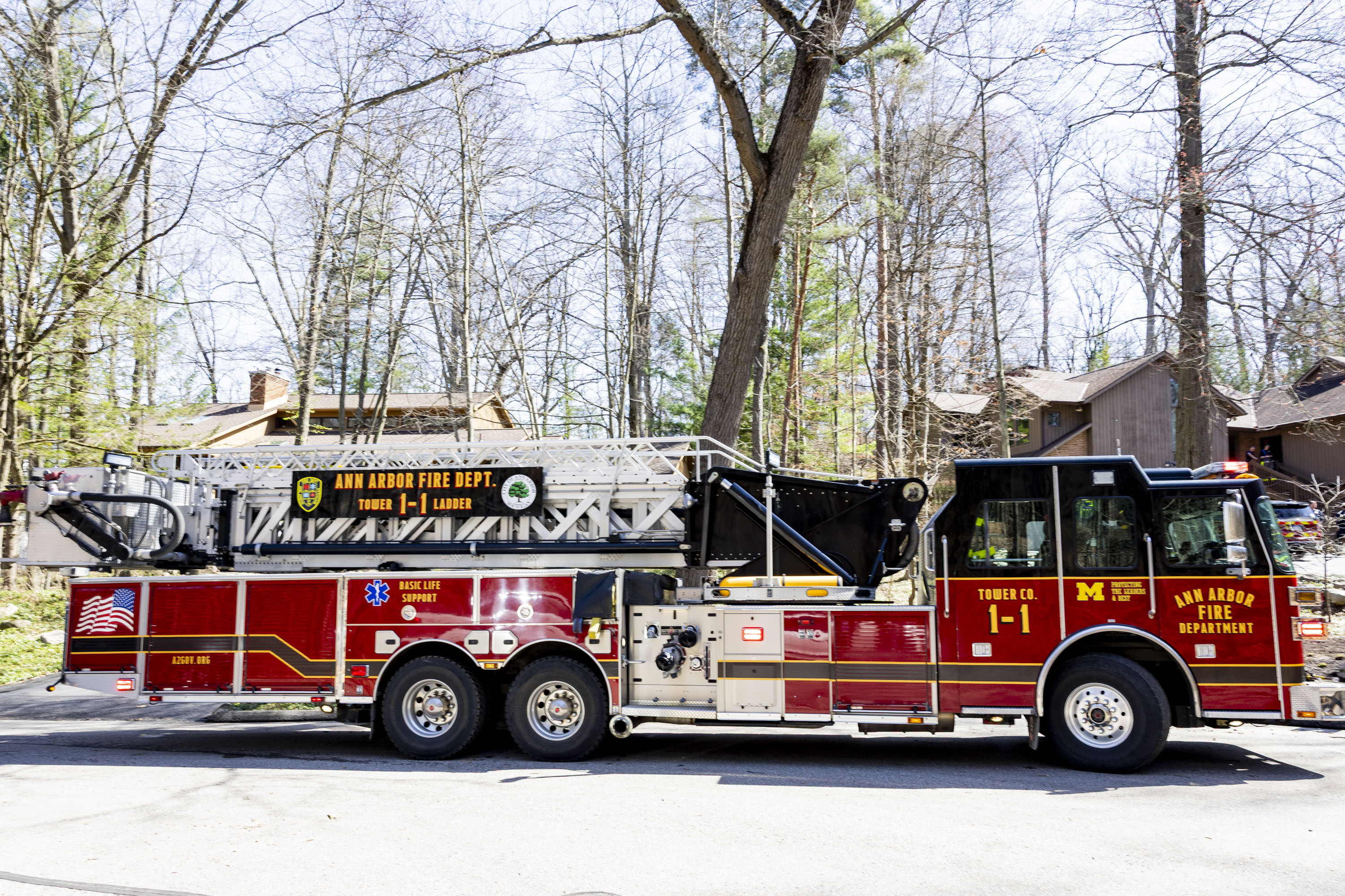 Home damaged by falling tree off Riverview Drive in Ann Arbor - mlive.com