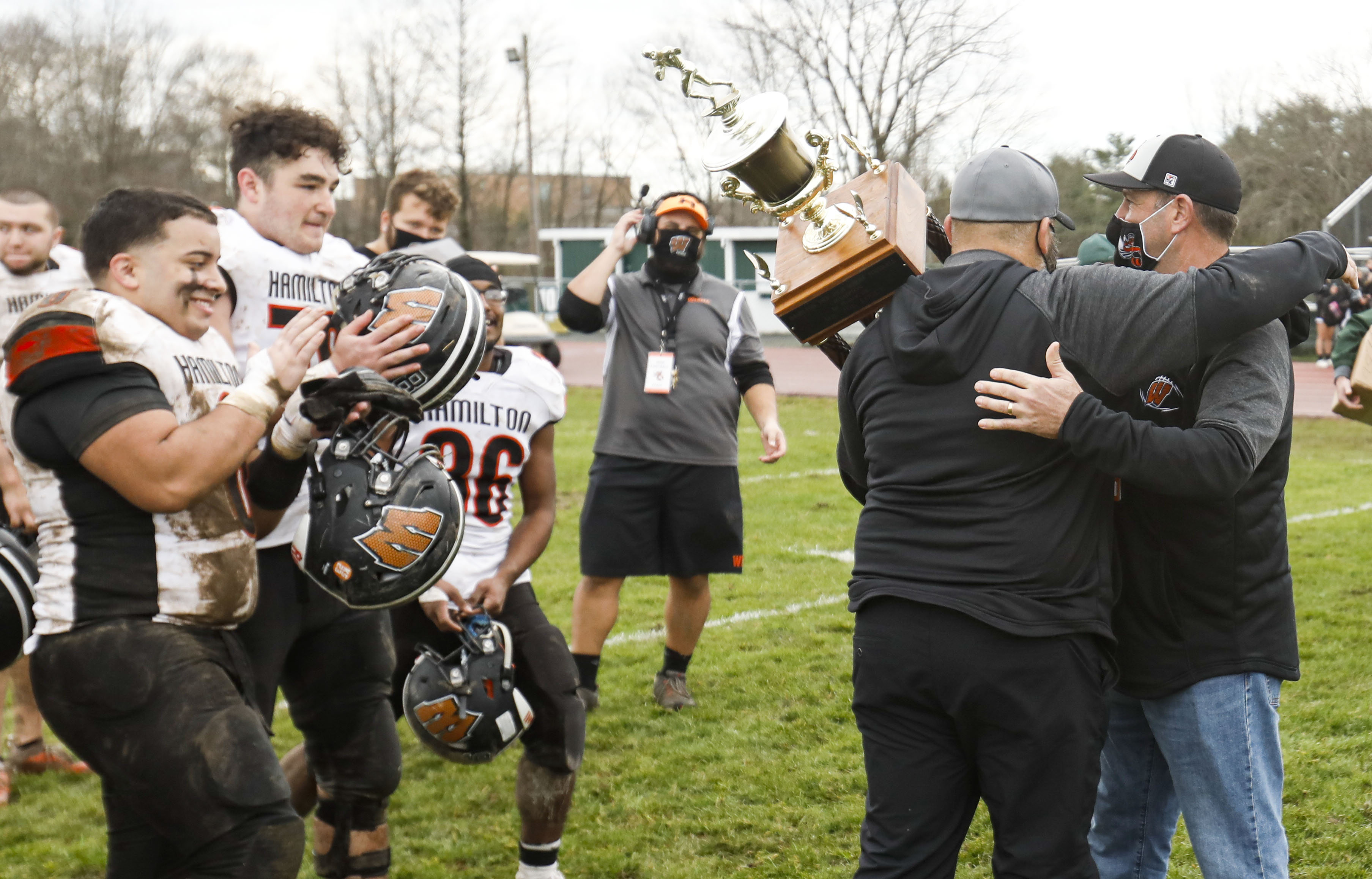 Football: Steinert vs. Hamilton West in Thanksgiving Day rivalry