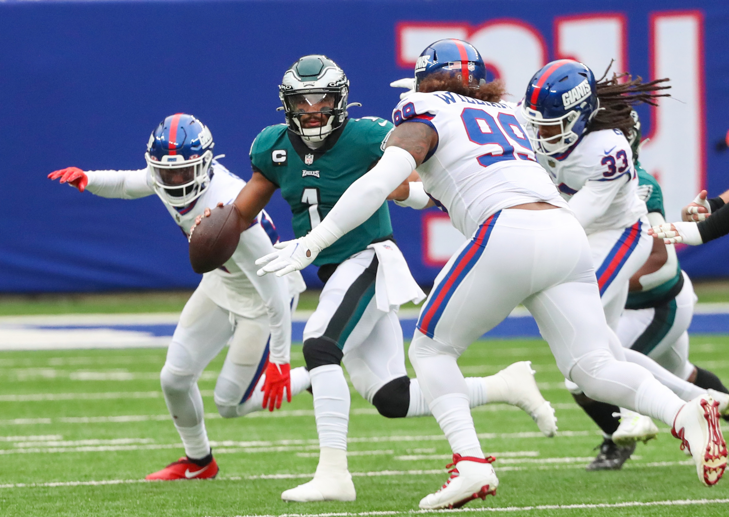 Jalen Hurts and the 12-1 Eagles UNSTOPPABLE against the Giants