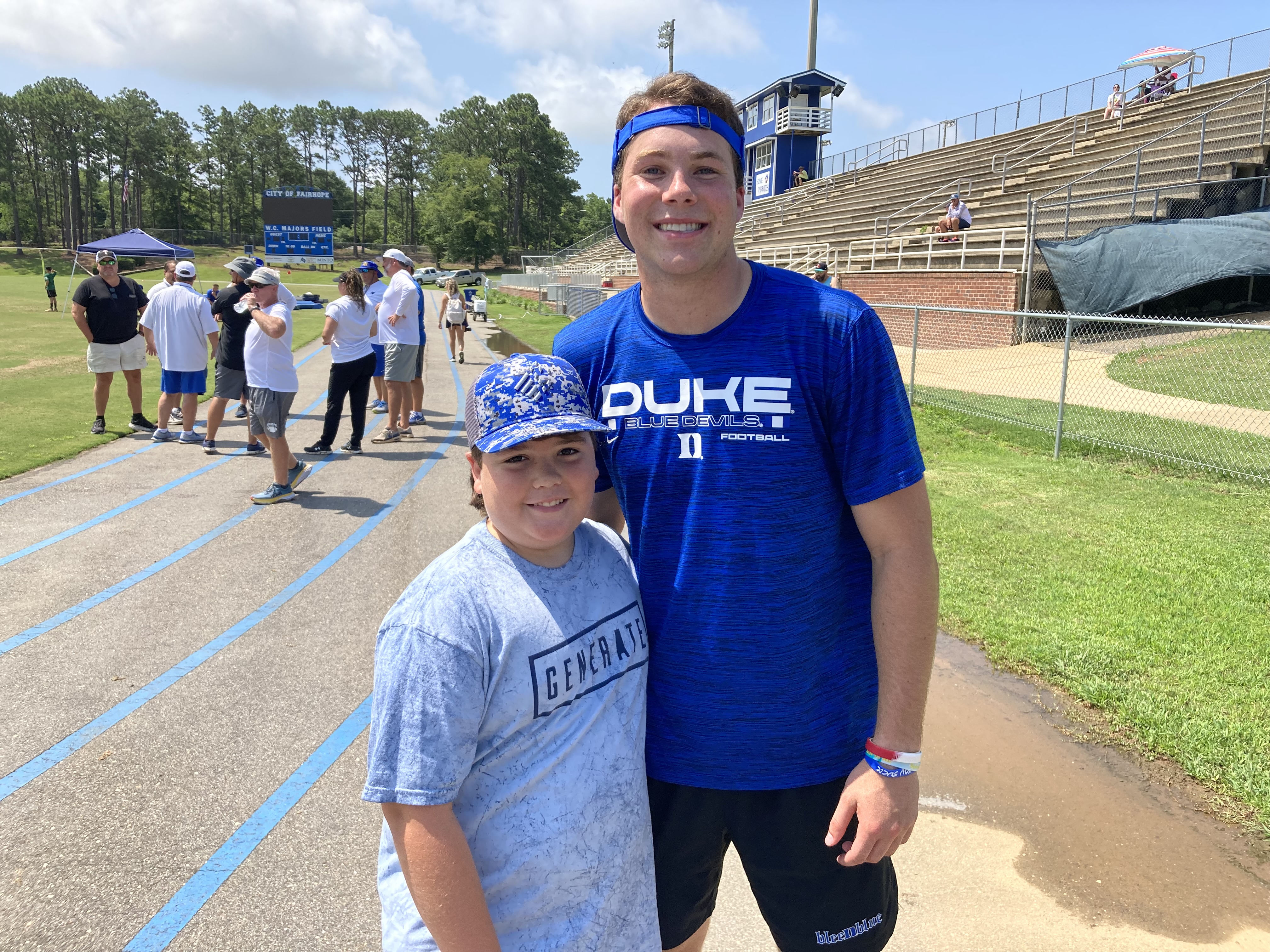 Duke's Riley Leonard, son of ex-Citadel basketball player, blazes own trail, Sports