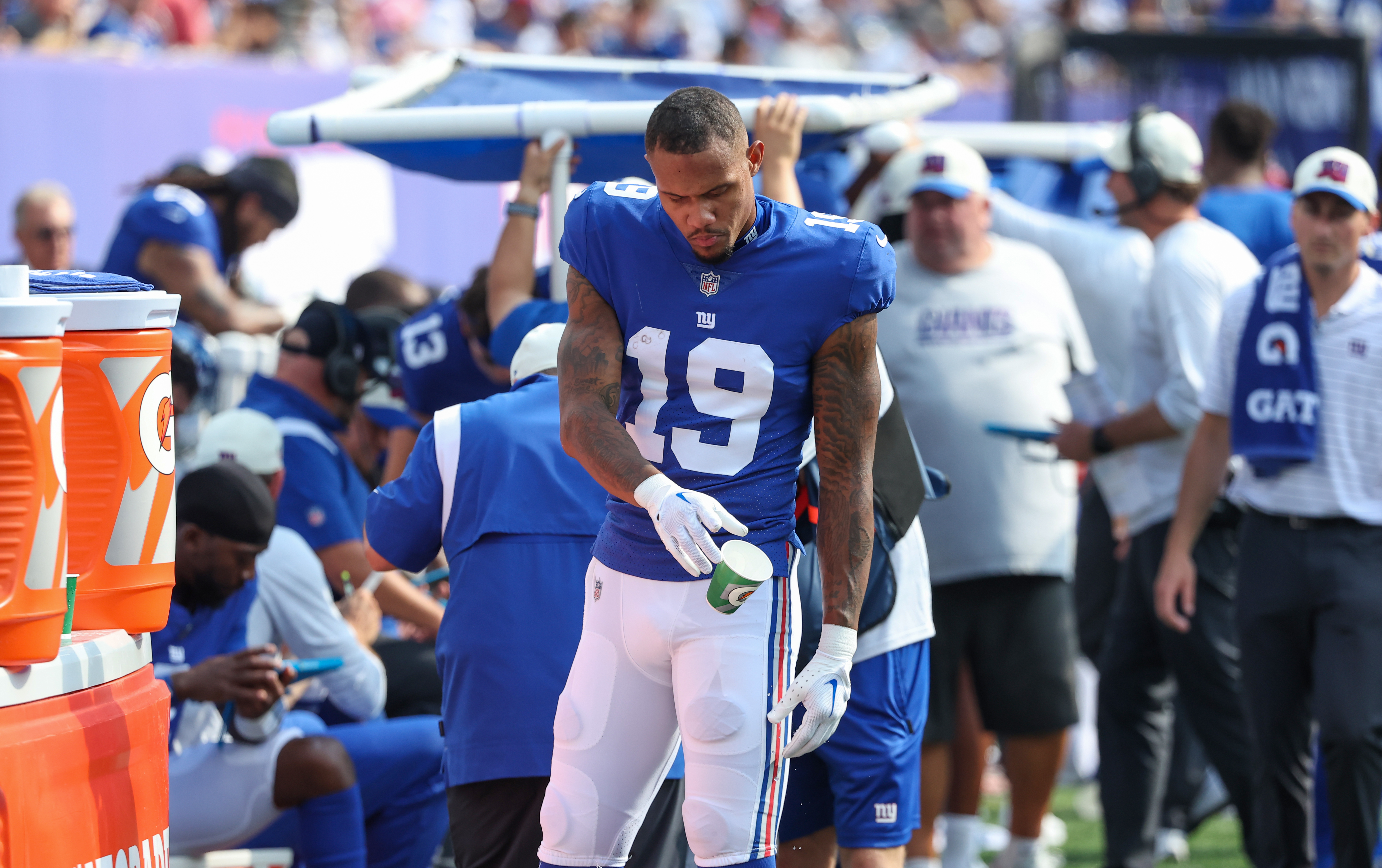 Wink Martindale brings heat for NY Giants, but should he tone it down? -  Big Blue View