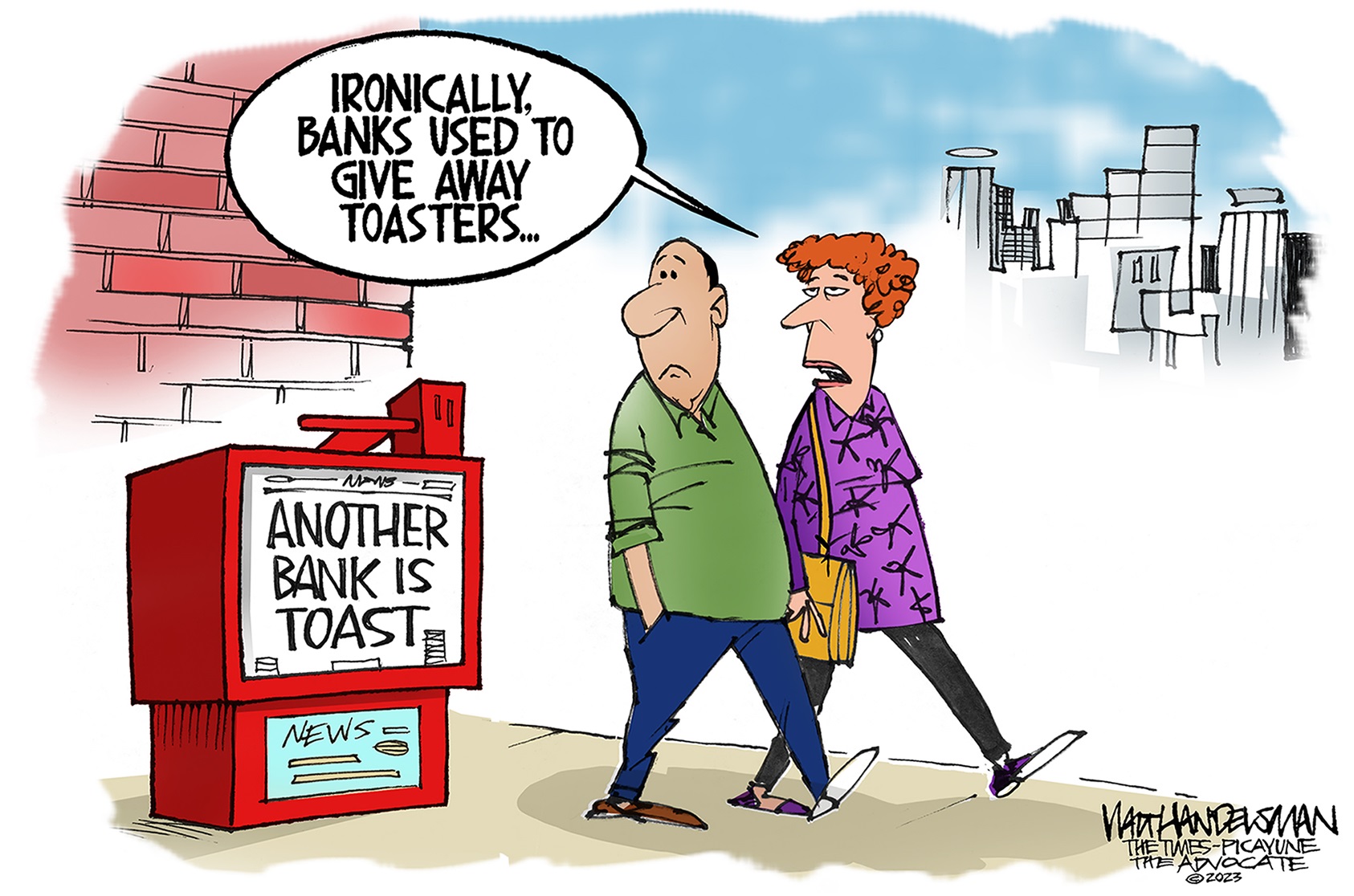 Editorial cartoons for May 7, 2023