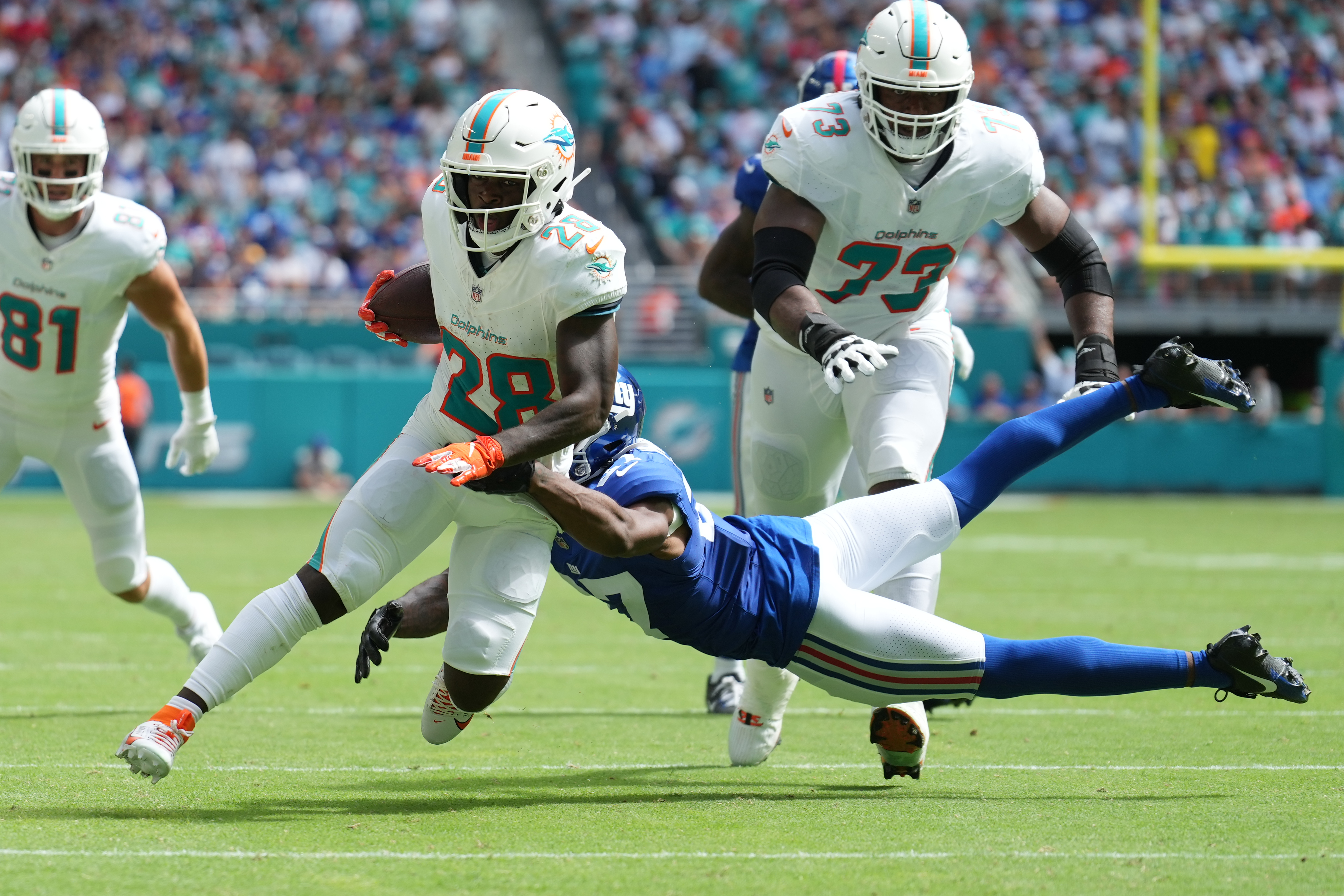 Dolphins RB Jeff Wilson Jr. will start season on injured reserve