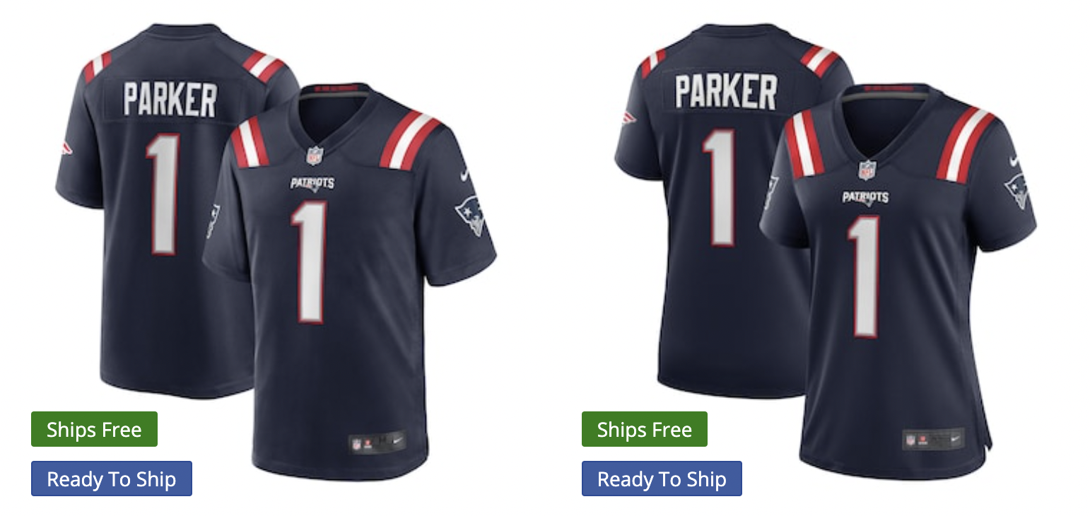 Patriots' jersey numbers: DeVante Parker takes 11 after all