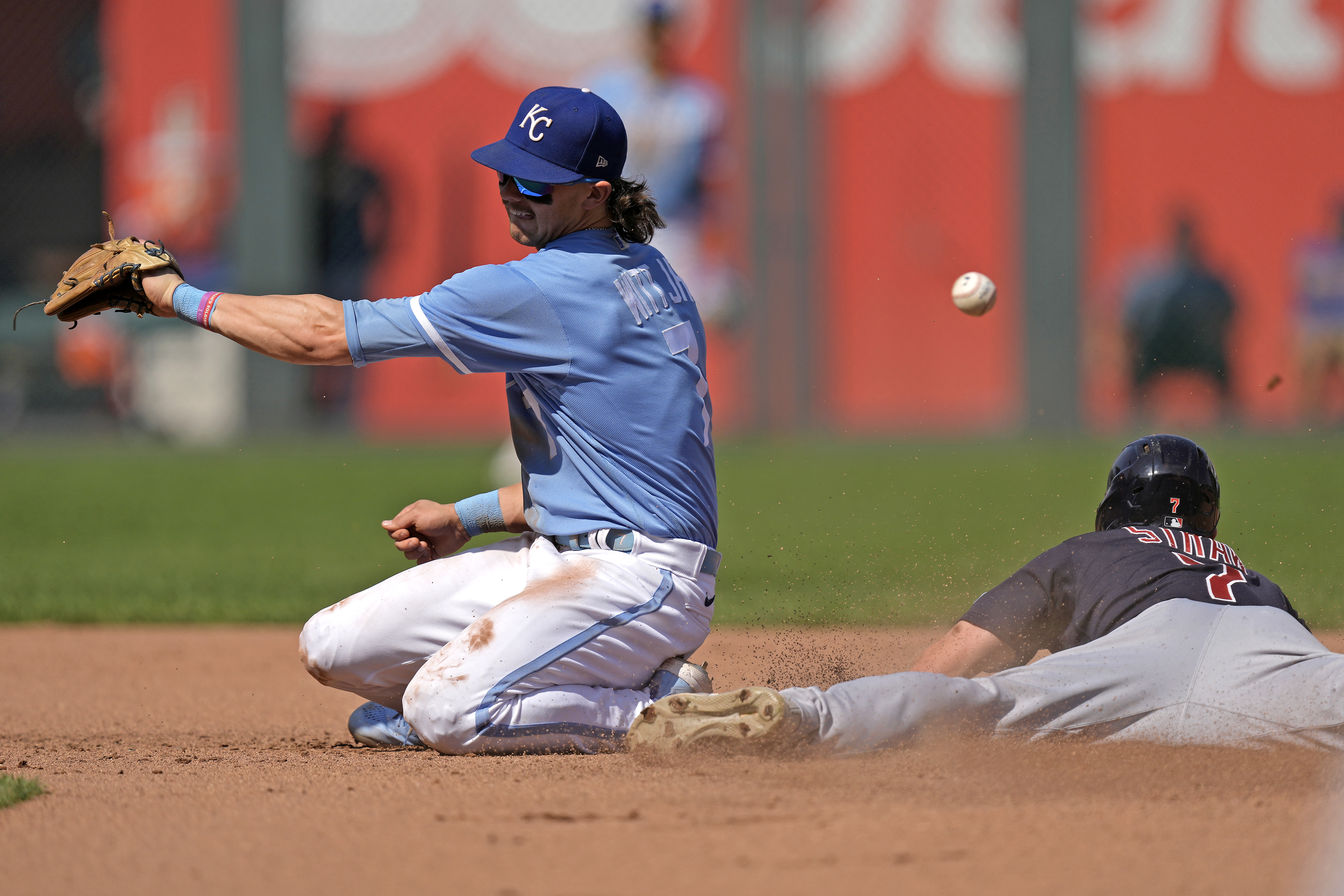 Royals star Witt Jr. flies around the bases for an inside-the-park homer