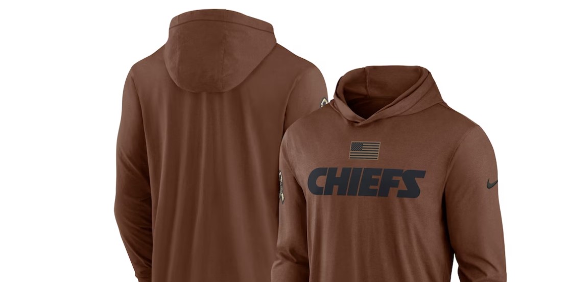 Cincinnati Bengals Nike 2023 Salute To Service Club Pullover Hoodie - Brown